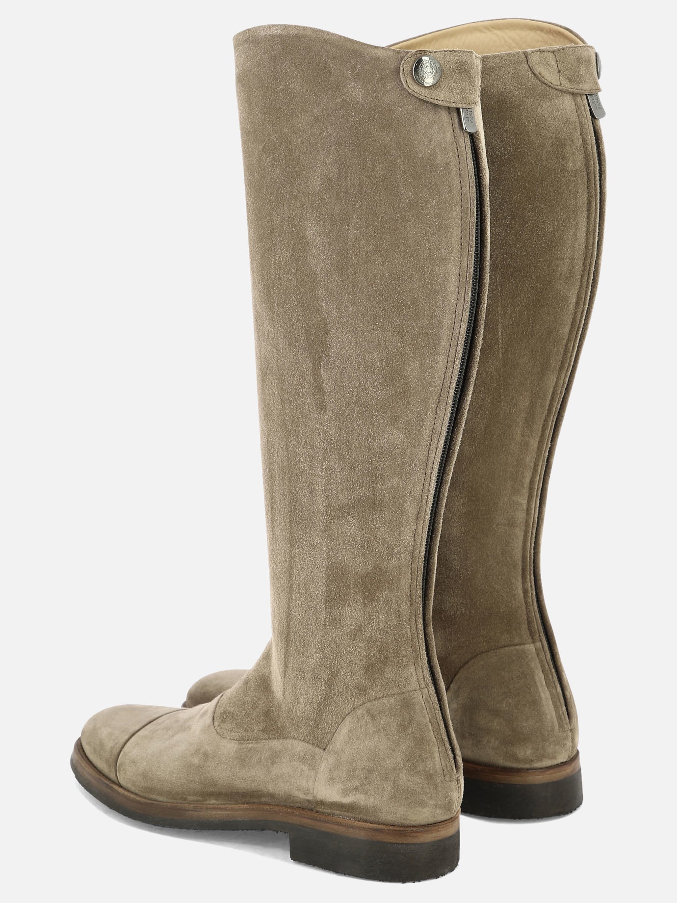 Knee-high 100% scamosciato - 100% gomma  Brown - Alberto Fasciani Women | PDP | VIETTI Online Store | thumbnail_4