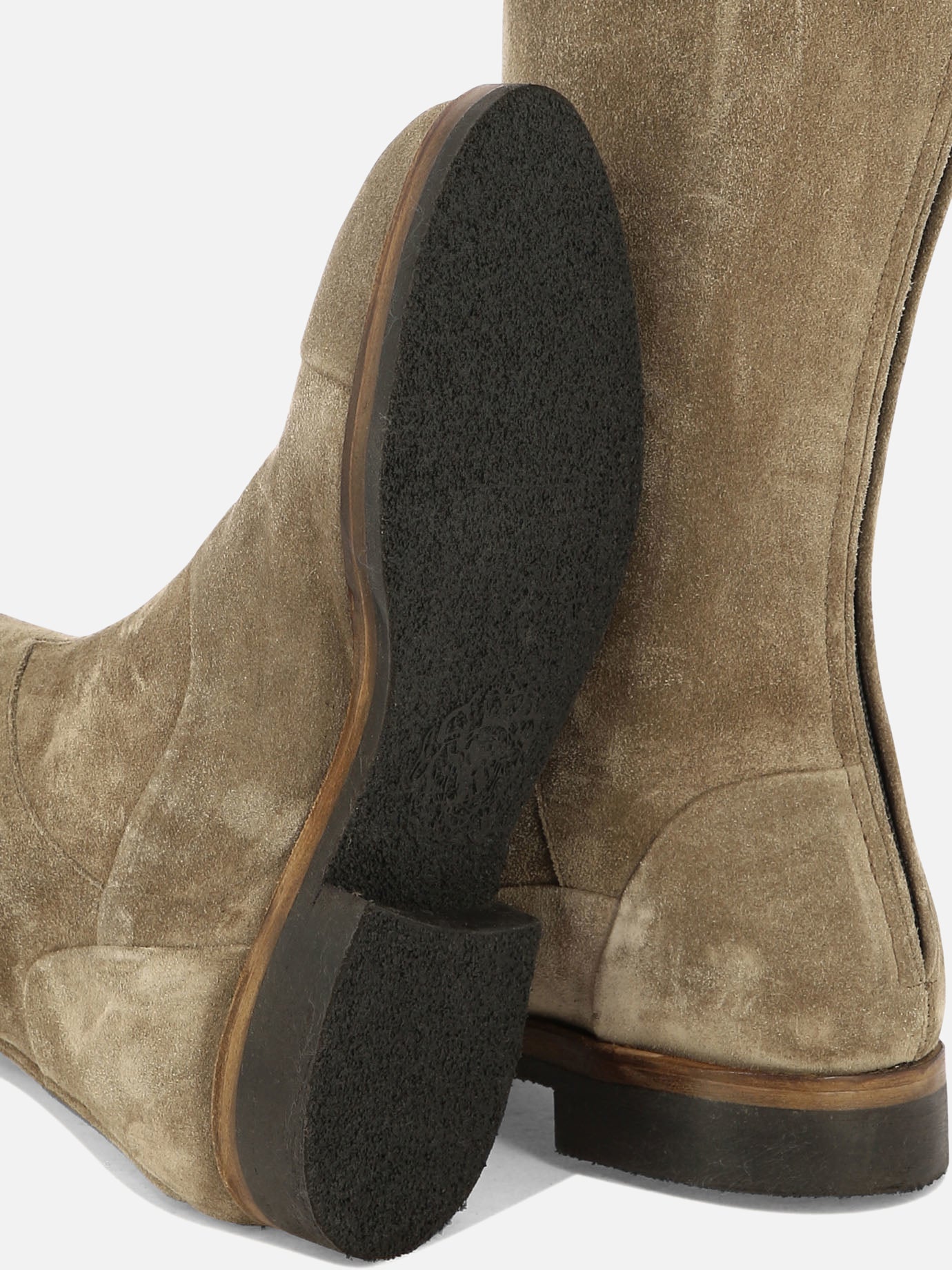 Knee-high 100% scamosciato - 100% gomma  Brown - Alberto Fasciani Women | PDP | VIETTI Online Store | Zoom-Modal_5
