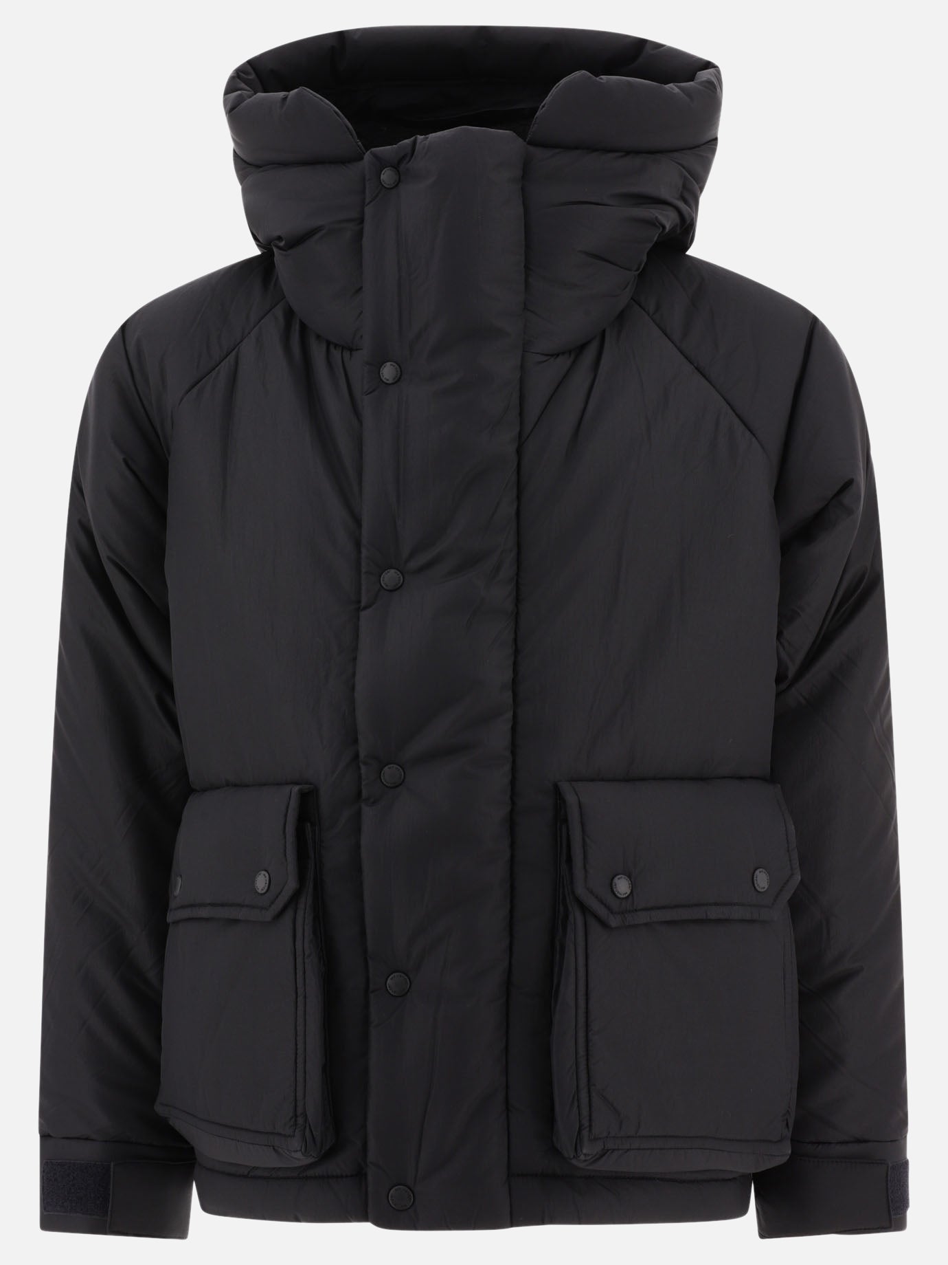 "Maison Kitsuné x And Wander" down jacket