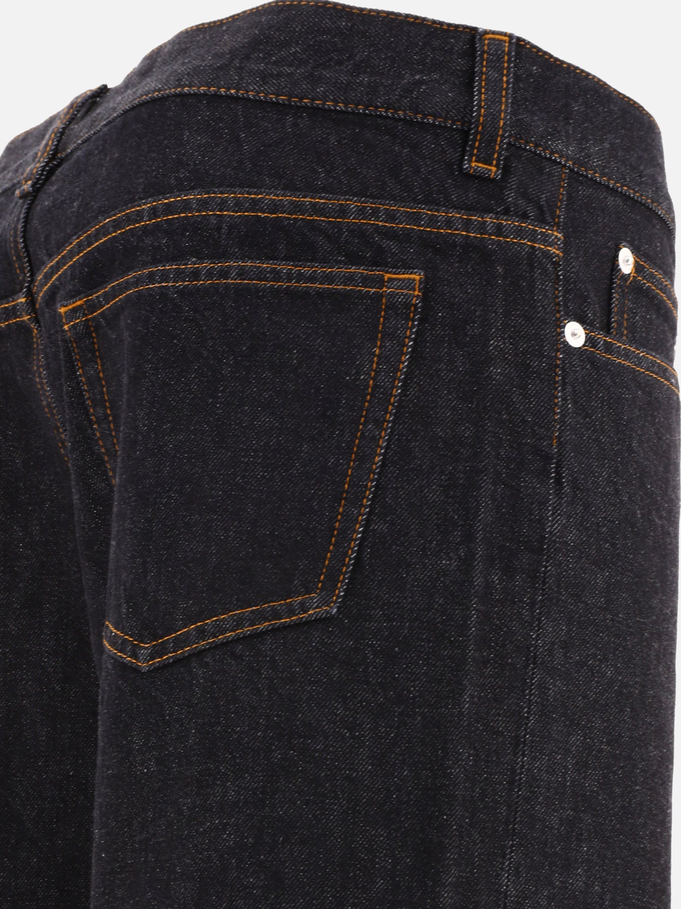 Straight-leg jeans 100% cotone organico  Black - A.P.C. Men | PDP | VIETTI Online Store | thumbnail_4
