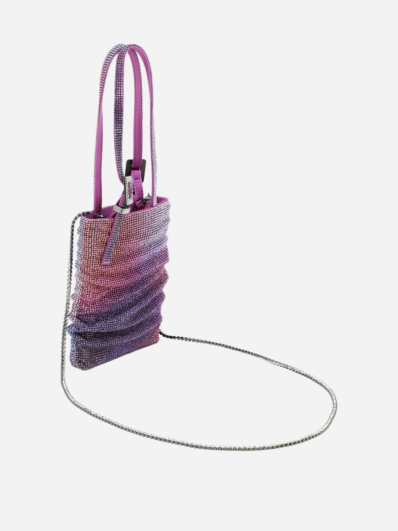 Small bags 100% aluminium mesh  Fuchsia - Benedetta Bruzziches Women | PDP | VIETTI Online Store | Zoom-Modal_2
