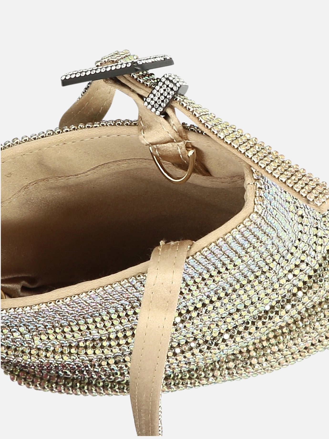 Small bags 100% aluminium mesh  Gold - Benedetta Bruzziches Women | PDP | VIETTI Online Store | thumbnail_5