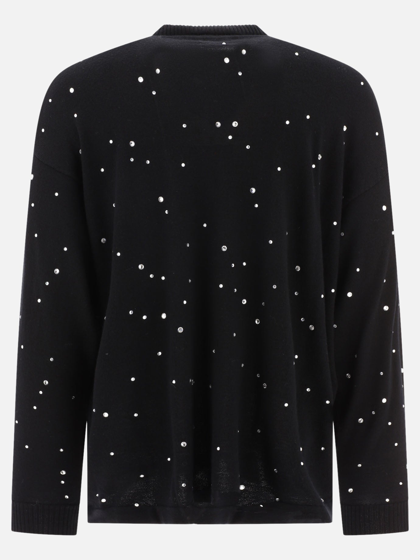 Polo shirts with buttons 100% merino wool  Black - Bode Men | PDP | VIETTI Online Store | thumbnail_2