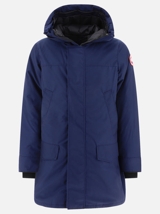 Parka 84% poliestere 16% cotone - Imbottitura: piumino e piume  Blu - Canada Goose Uomo | PLP | VIETTI Online Store 
