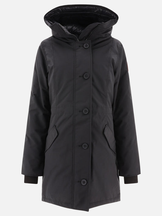 Parka 84% poliestere 16% cotone - Imbottitura: piumino e piume  Nero - Canada Goose Donna | PLP | VIETTI Online Store 
