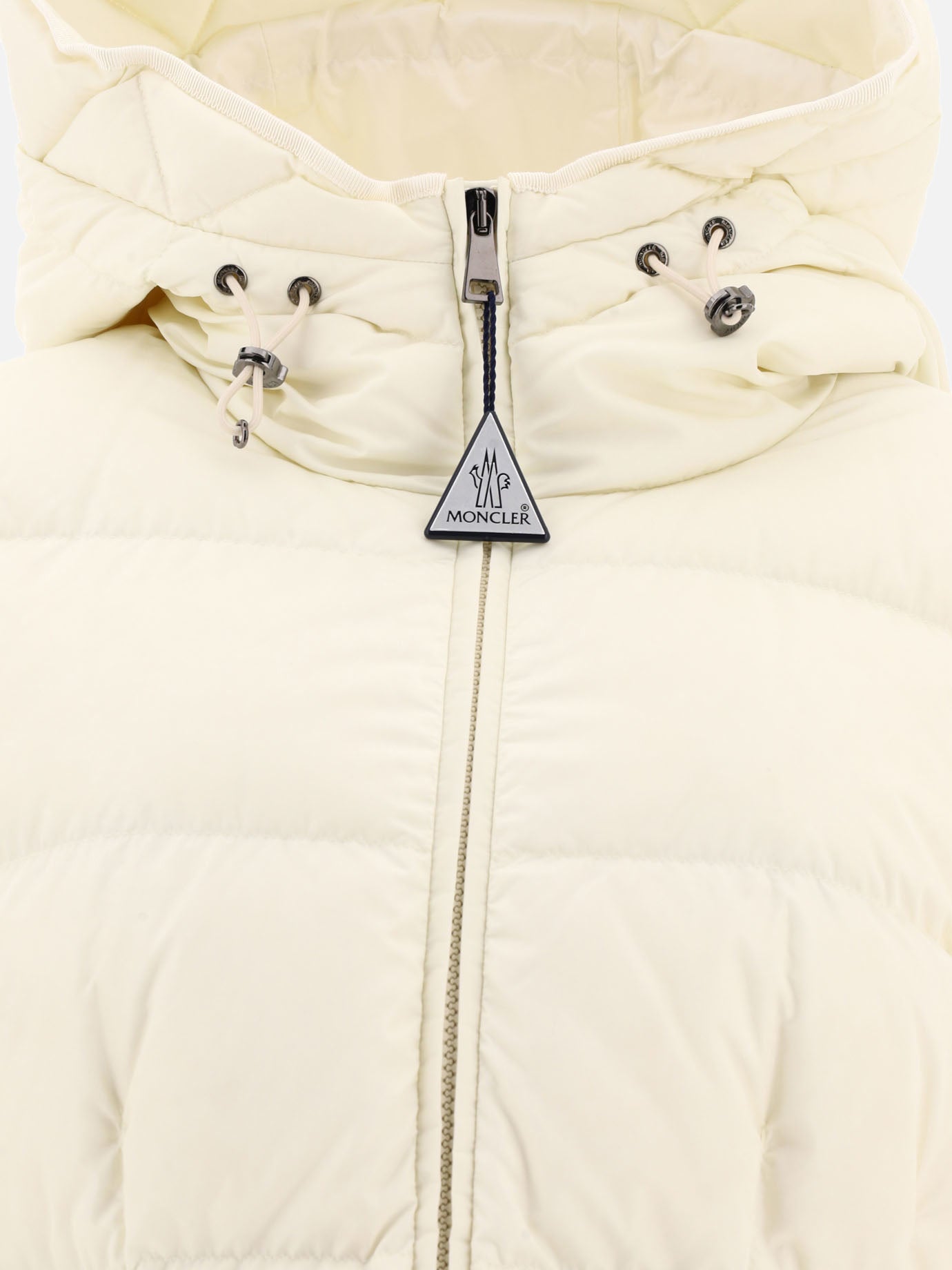 Down jackets 100% polyamide - Padding: down and feathers  White - Moncler Women | PDP | VIETTI Online Store | Zoom-Modal_3
