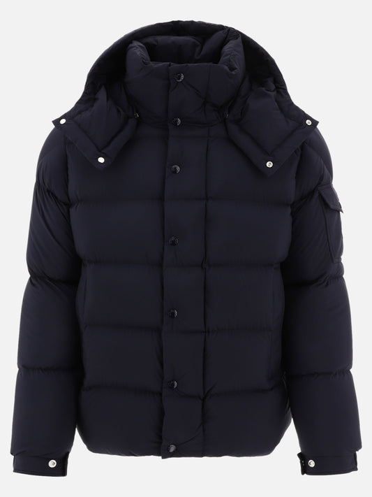 Piumini lunghi 100% polyamide - Padding: down and feathers  Blu - Moncler Uomo | PLP | VIETTI Online Store 
