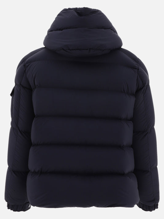 Piumini lunghi 100% polyamide - Padding: down and feathers  Blu - Moncler Uomo | PLP | VIETTI Online Store | 2
