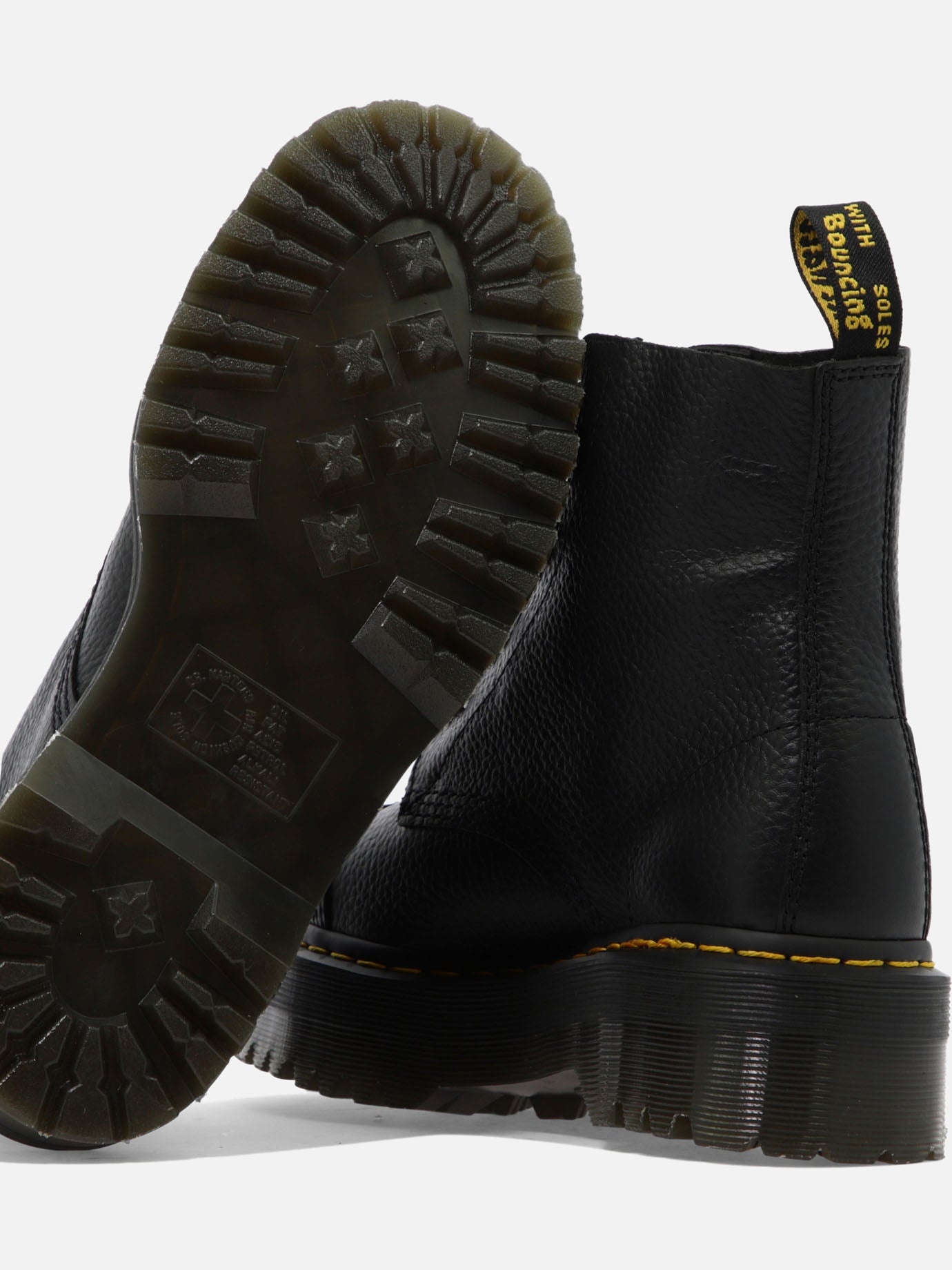 Combat boots 100% nappa - 100% rubber  Black - Dr. Martens Women | PDP | VIETTI Online Store | thumbnail_5