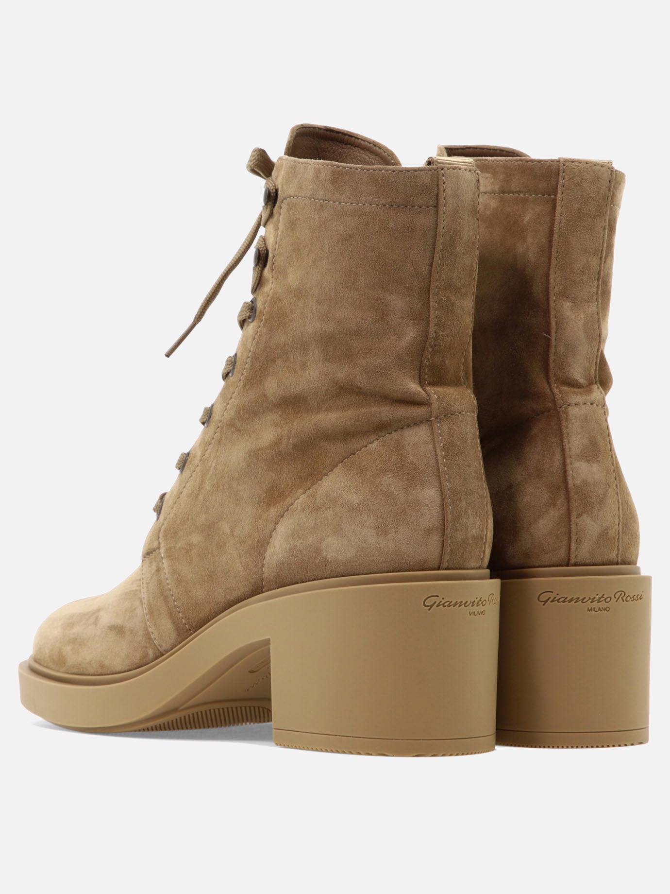 "Foster" lace-up boots