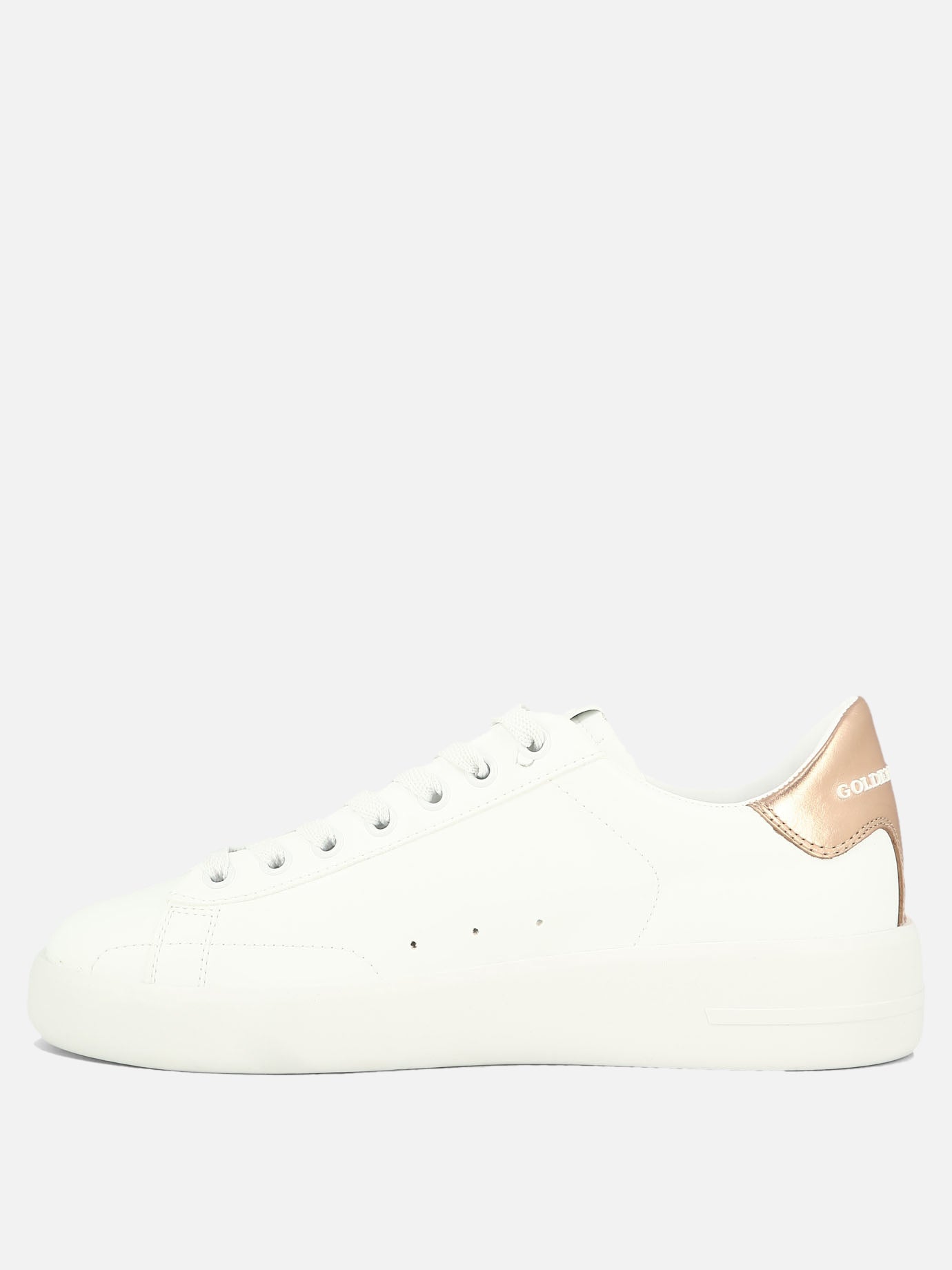 Low top sneakers 60% poliuretano 28% cotone 12% pelle - 100% gomma  White - Golden Goose Women | PDP | VIETTI Online Store | Zoom-Modal_3
