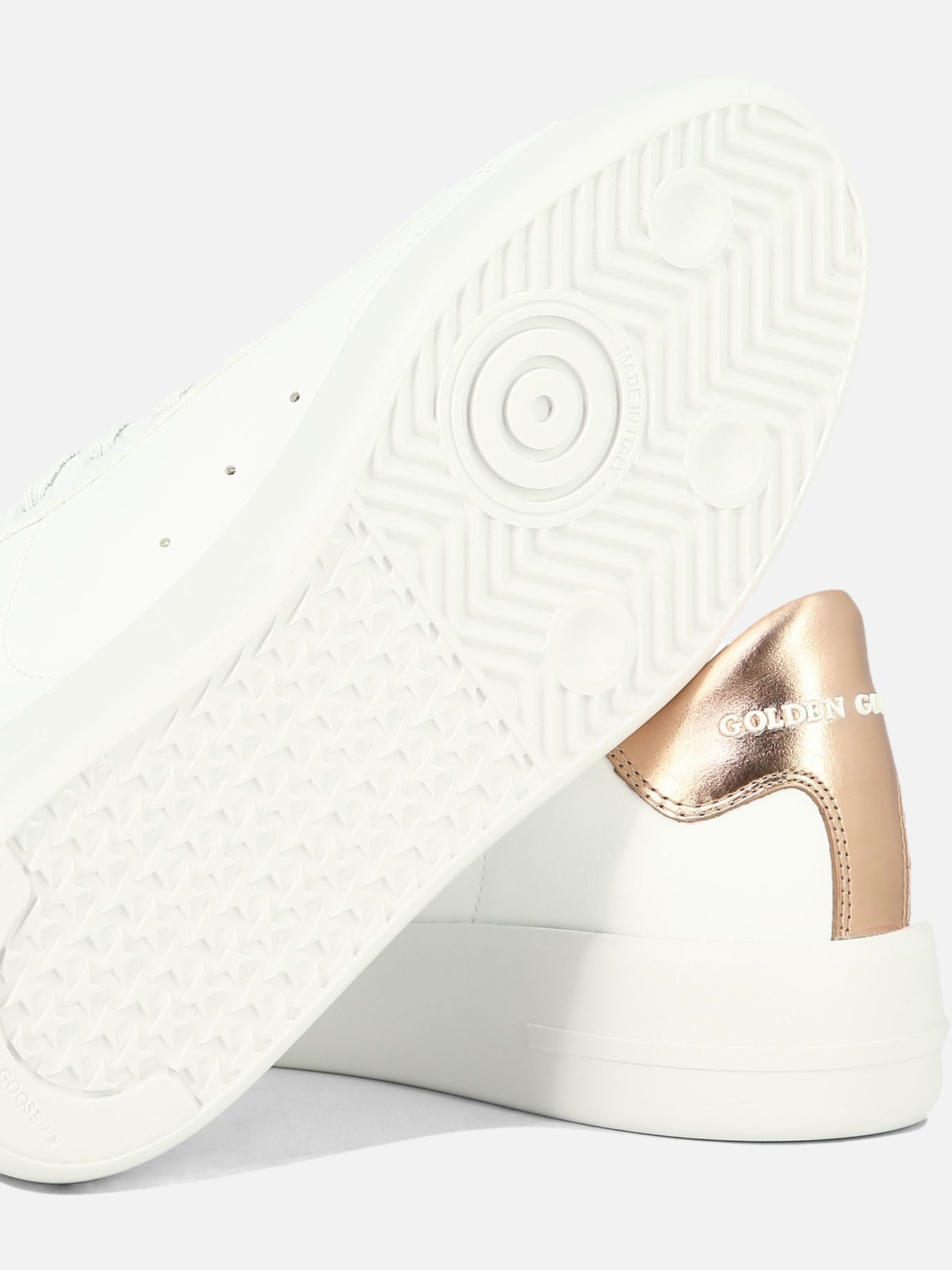 Low top sneakers 60% poliuretano 28% cotone 12% pelle - 100% gomma  White - Golden Goose Women | PDP | VIETTI Online Store | Zoom-Modal_5
