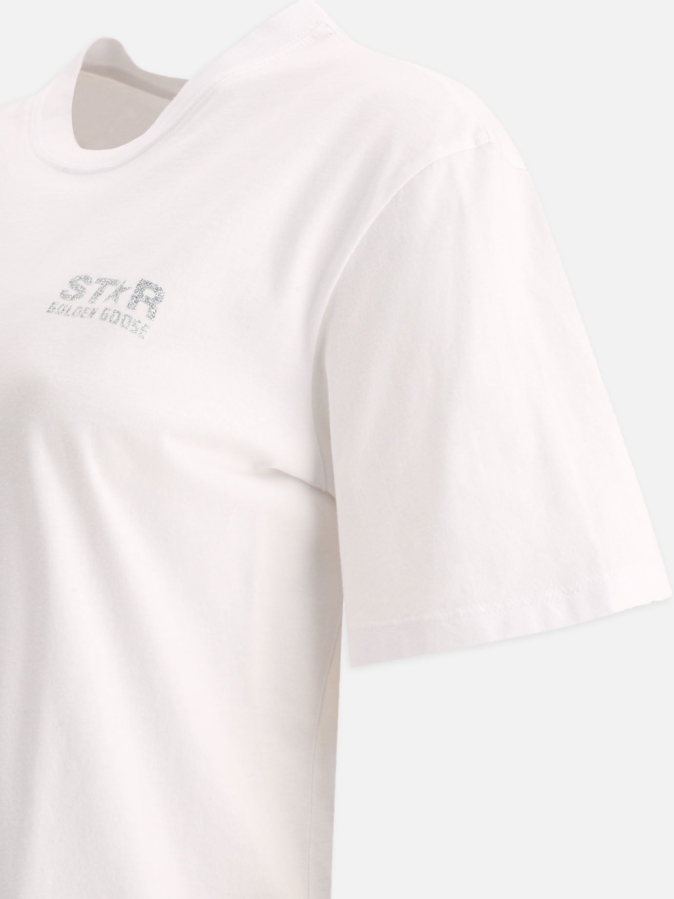 Crewneck t-shirts 100% cotone  White - Golden Goose Women | PDP | VIETTI Online Store | thumbnail_4