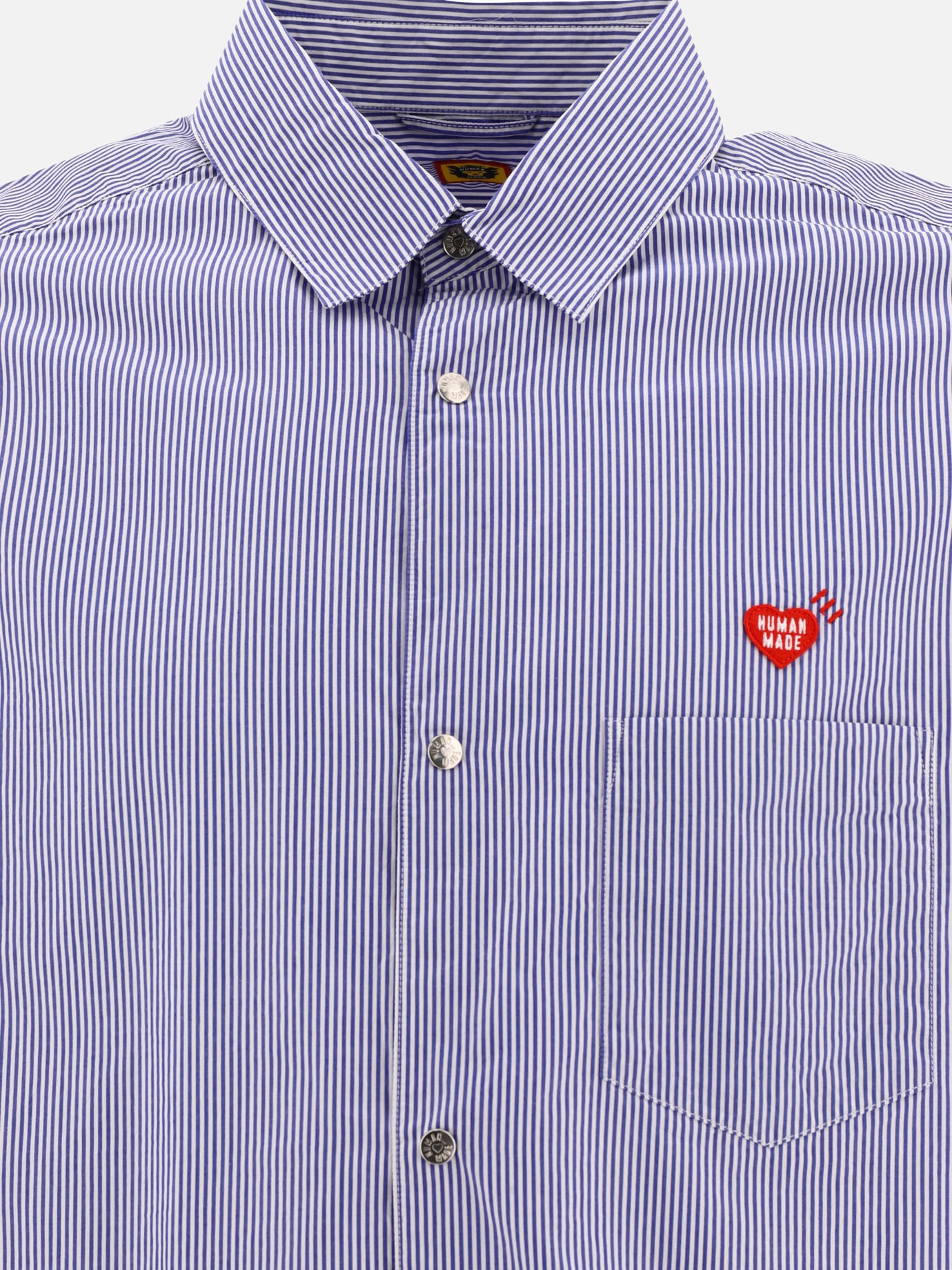 Camicia a righe con logo