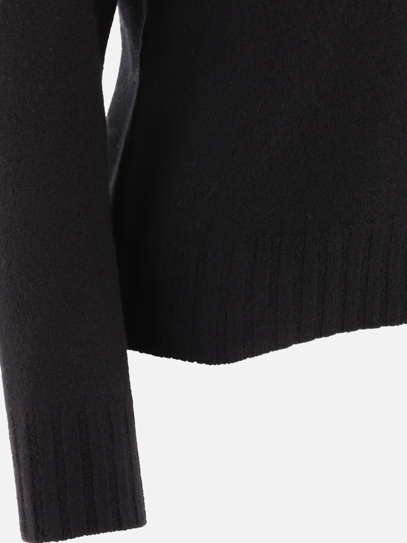 Crewneck sweaters 100% lana  Black - Jil Sander Women | PDP | VIETTI Online Store | thumbnail_4