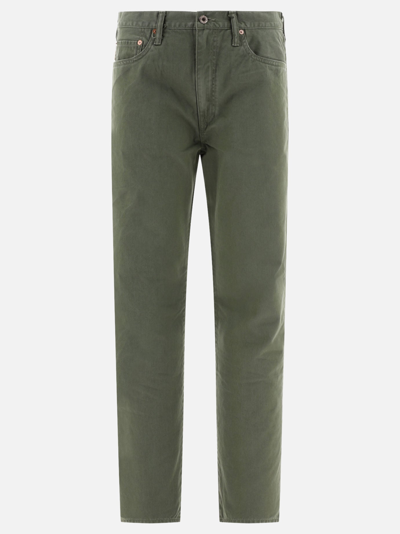 Leisure trousers 100% cotone  Green - KAPITAL Men | PDP | VIETTI Online Store | thumbnail