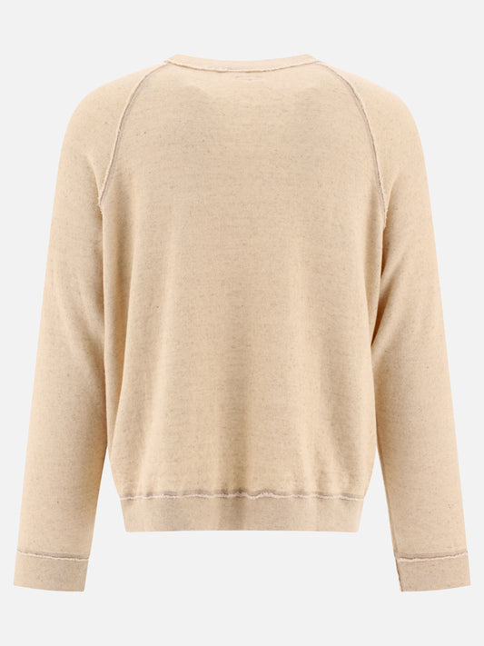 Crewnecks 70% cotone 30% lino  Beige - KAPITAL Men | PLP | VIETTI Online Store | 2

