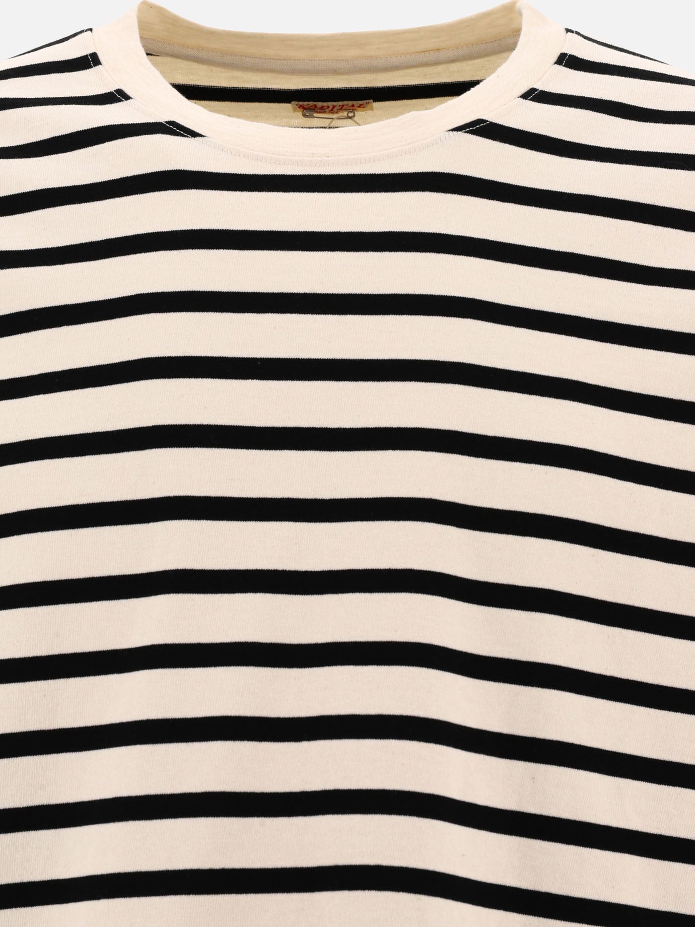 Crewneck t-shirts 100% cotone  Black - KAPITAL Men | PDP | VIETTI Online Store | Zoom-Modal_3
