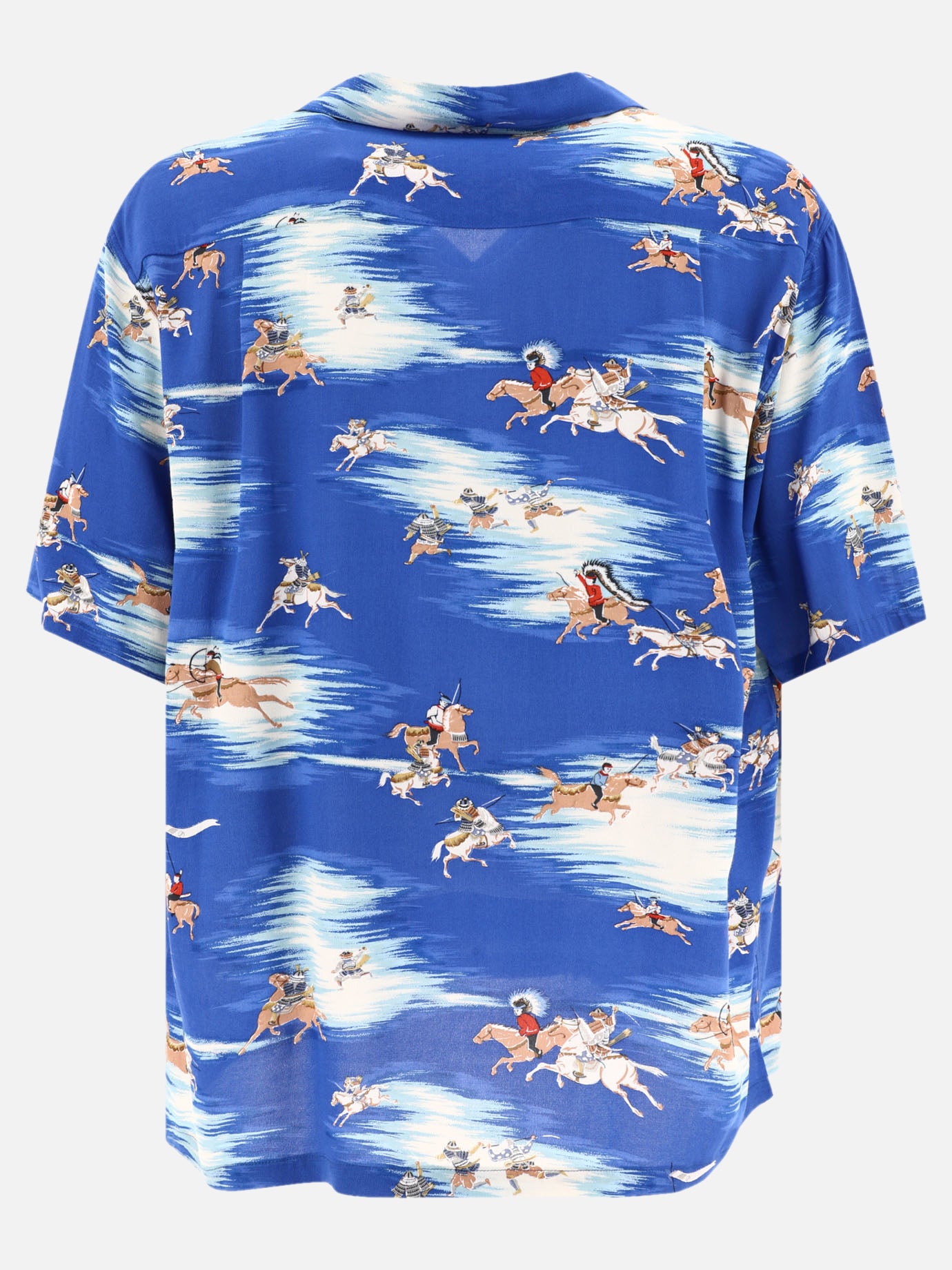 Casual shirts 100% rayon  Blue - KAPITAL Men | PDP | VIETTI Online Store | thumbnail_2