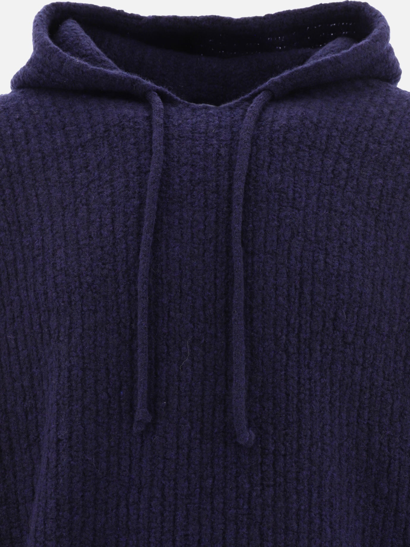 Hooded sweaters 57% wool 28% cashmere 15% polyamide  Blue - Lardini Men | PDP | VIETTI Online Store | Zoom-Modal_3
