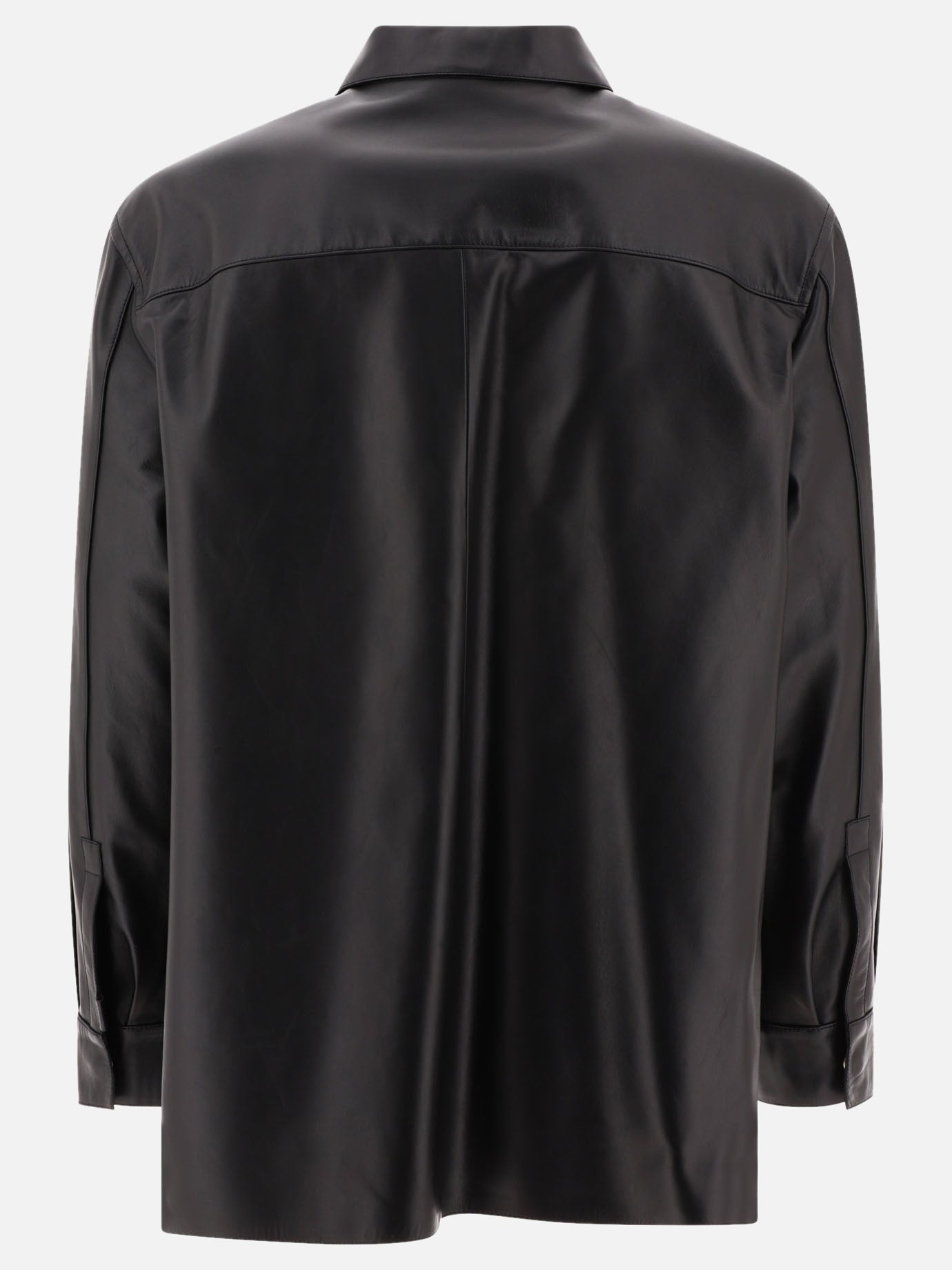 Giacche overshirt 100% nappa  Nero - Loewe Uomo | PDP | VIETTI Online Store | thumbnail_2