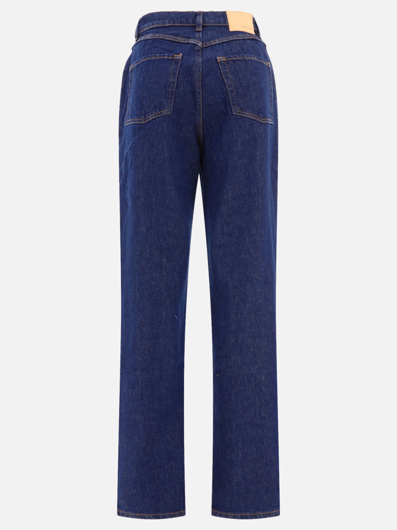 Straight-leg jeans 100% cotton  Blue - Magda Butrym Women | PDP | VIETTI Online Store | Zoom-Modal_2
