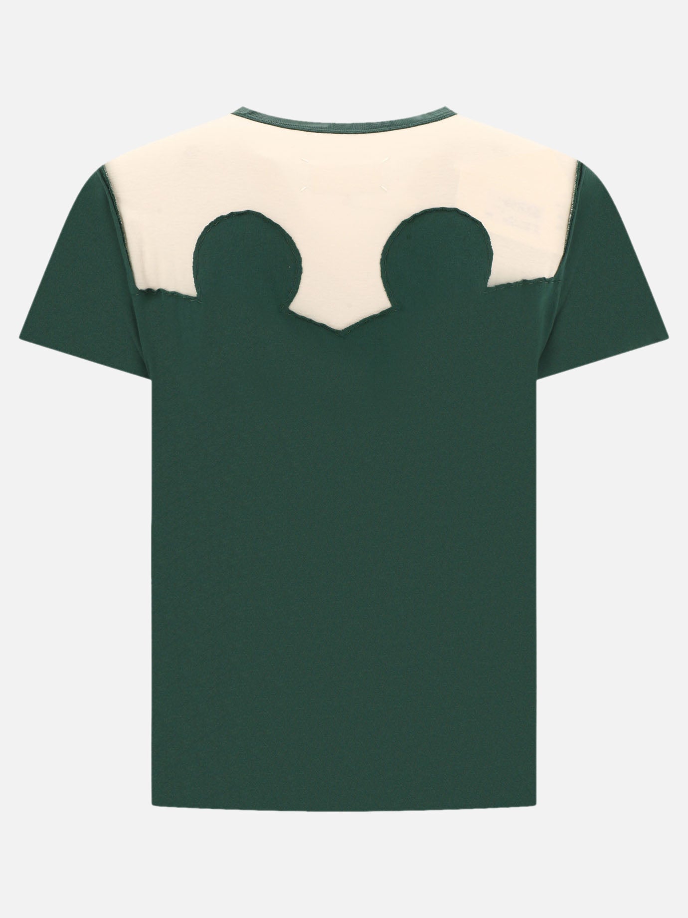 Crewneck t-shirts 100% cotton  Green - Maison Margiela Men | PDP | VIETTI Online Store | Zoom-Modal_2
