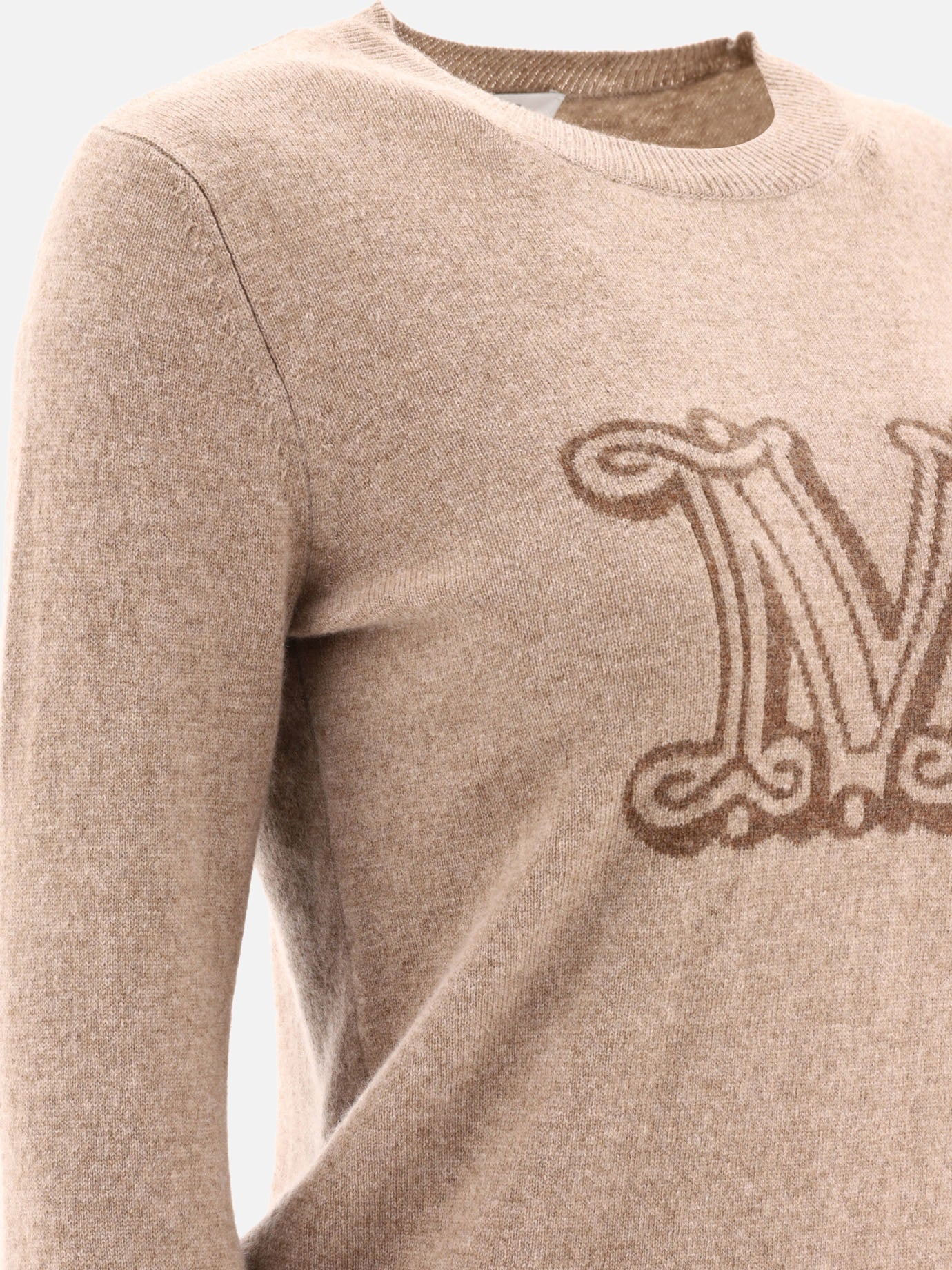 Crewneck sweaters 100% cashemere  Brown - Max Mara Women | PDP | VIETTI Online Store | Zoom-Modal_4
