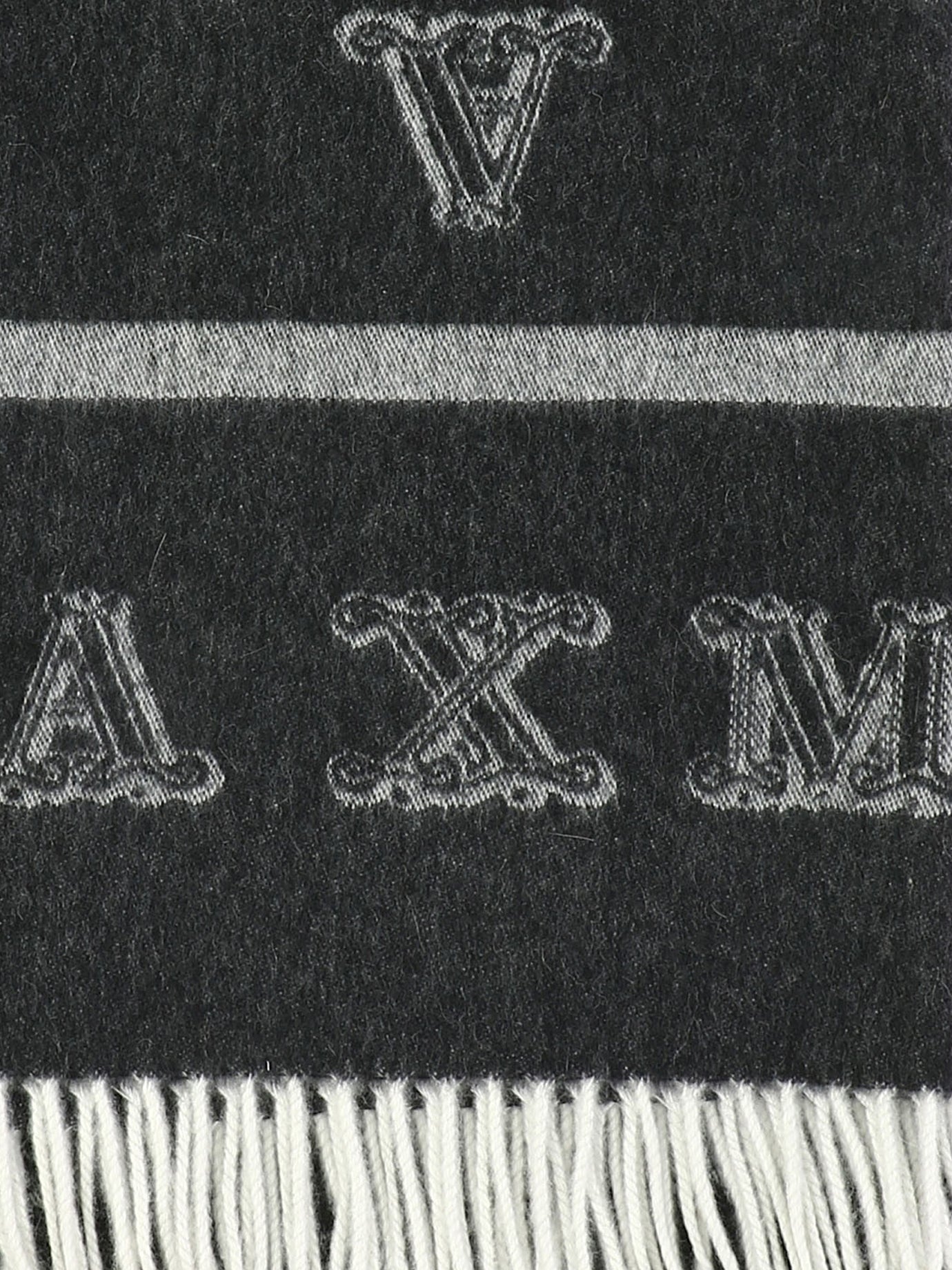 Fringed scarves 100% cashmere  Grey - Max Mara Women | PDP | VIETTI Online Store | Zoom-Modal_2
