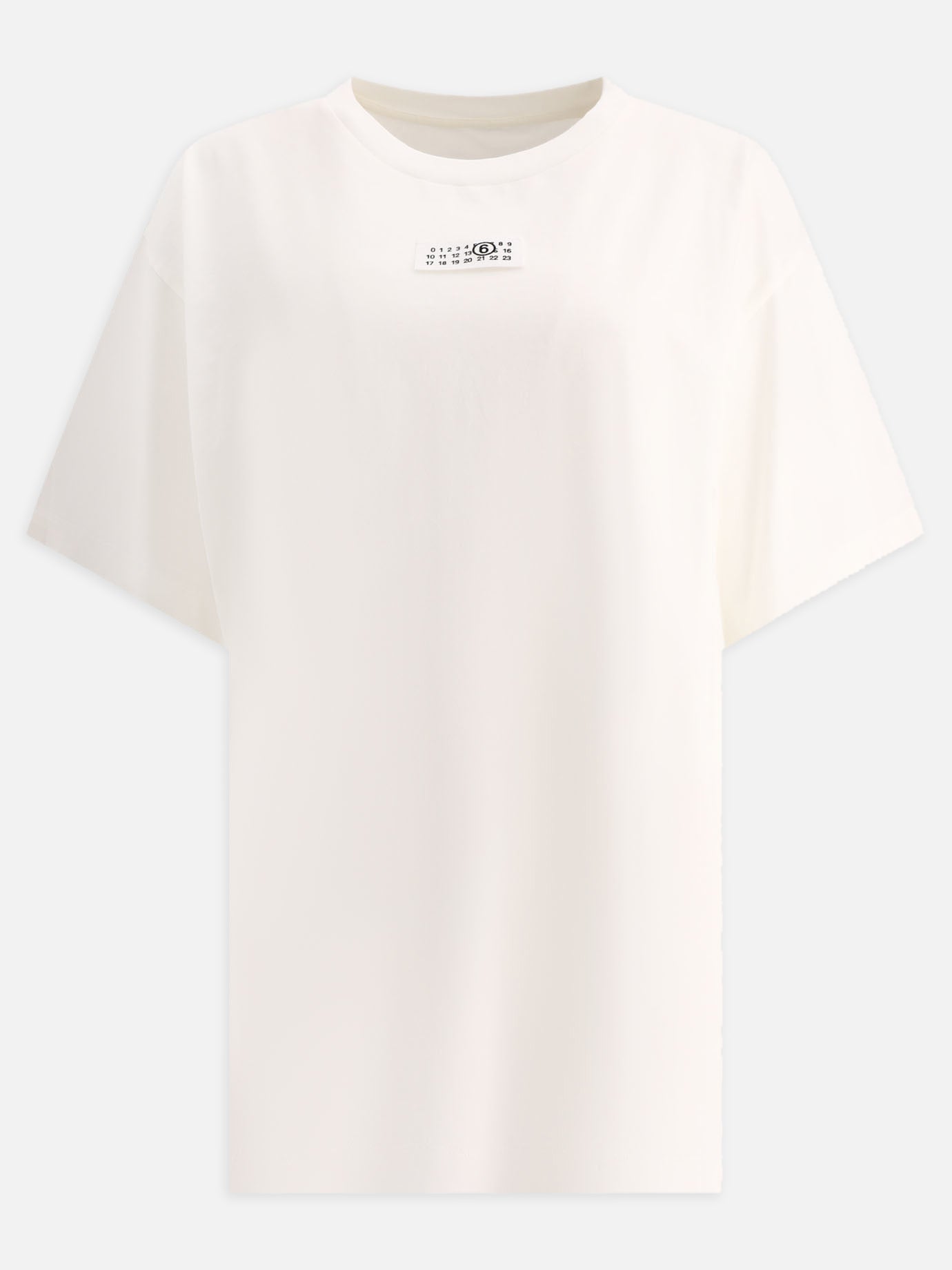 Crewneck t-shirts 100% cotone  White - MM6 Maison Margiela Men | PDP | VIETTI Online Store | thumbnail