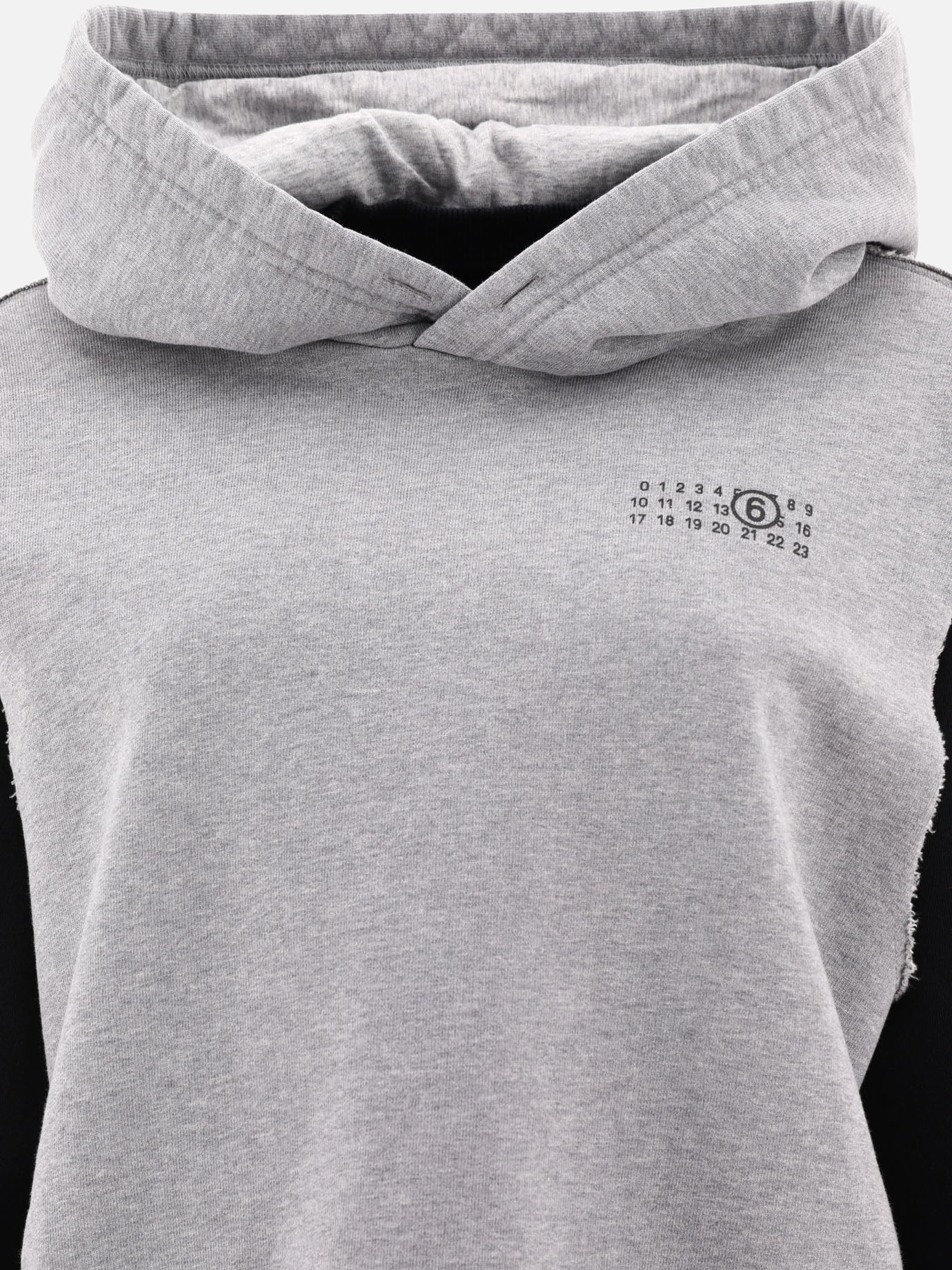 Hoodies 65% cotone 35% poliestere  Grey - MM6 Maison Margiela Women | PDP | VIETTI Online Store | thumbnail_3