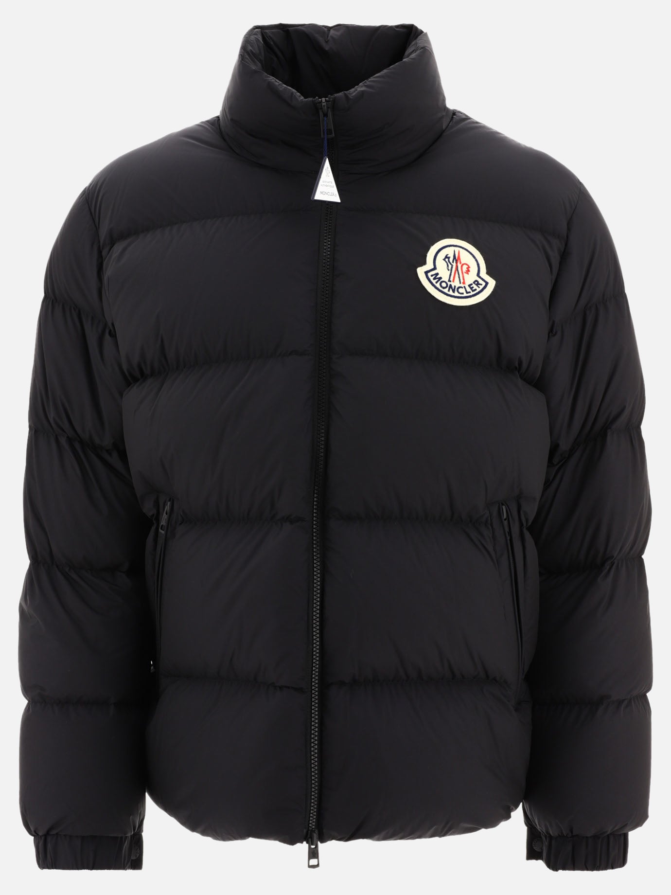 Down jackets 100% polyamide - Padding: down and feathers  Black - Moncler Men | PDP | VIETTI Online Store | Zoom-Modal
