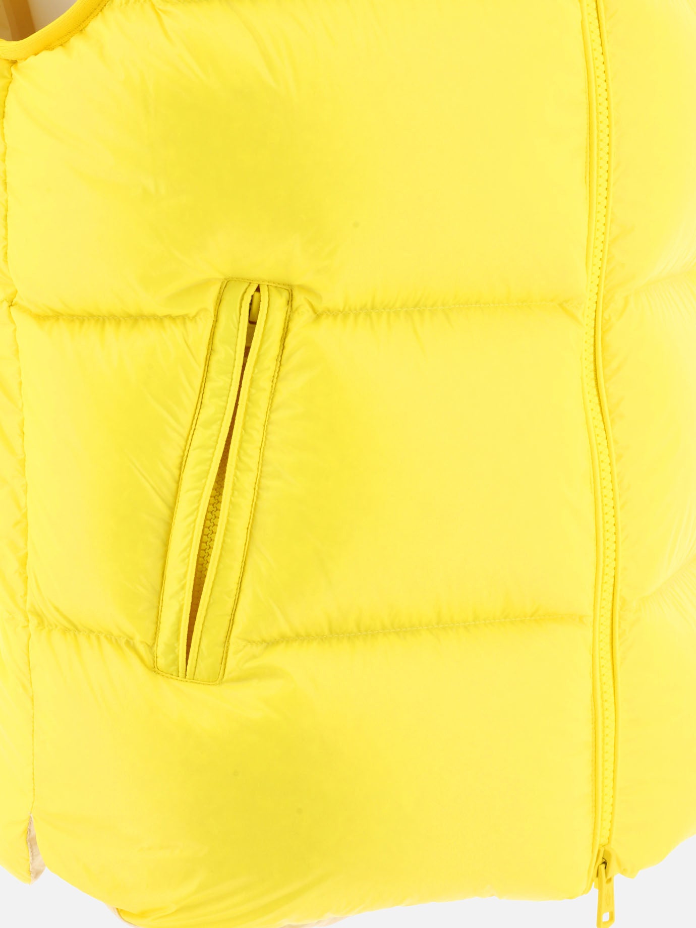 Giacche smanicate 100% poliammide - Imbottitura: piumino e piuma  Giallo - Moncler Uomo | PDP | VIETTI Online Store | thumbnail_4