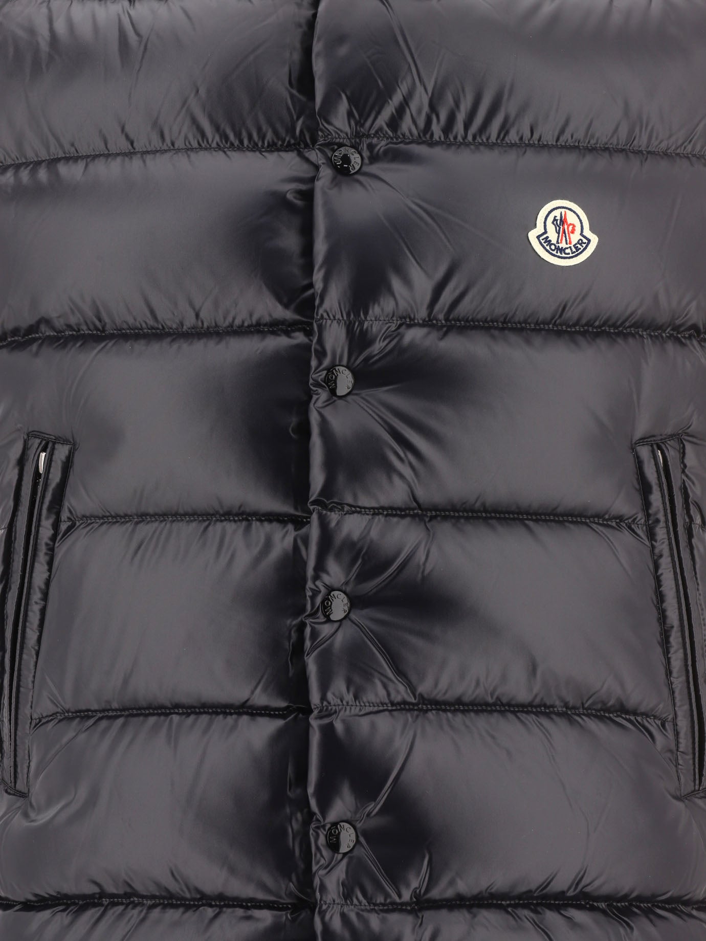 Giacche smanicate Logo  Nero - Moncler Uomo | PDP | VIETTI Online Store | thumbnail_3
