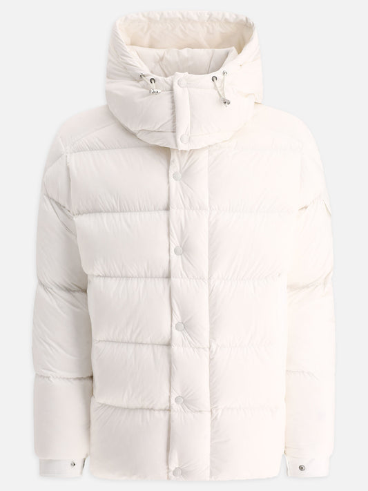 Piumini lunghi 100% polyamide - Padding: down and feathers  Bianco - Moncler Uomo | PLP | VIETTI Online Store 
