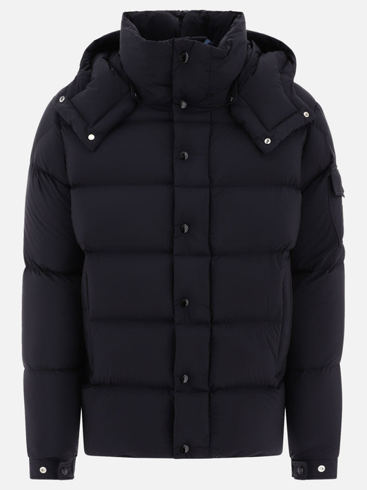 Piumini lunghi 100% polyamide - Padding: down and feathers  Nero - Moncler Uomo | PLP | VIETTI Online Store 
