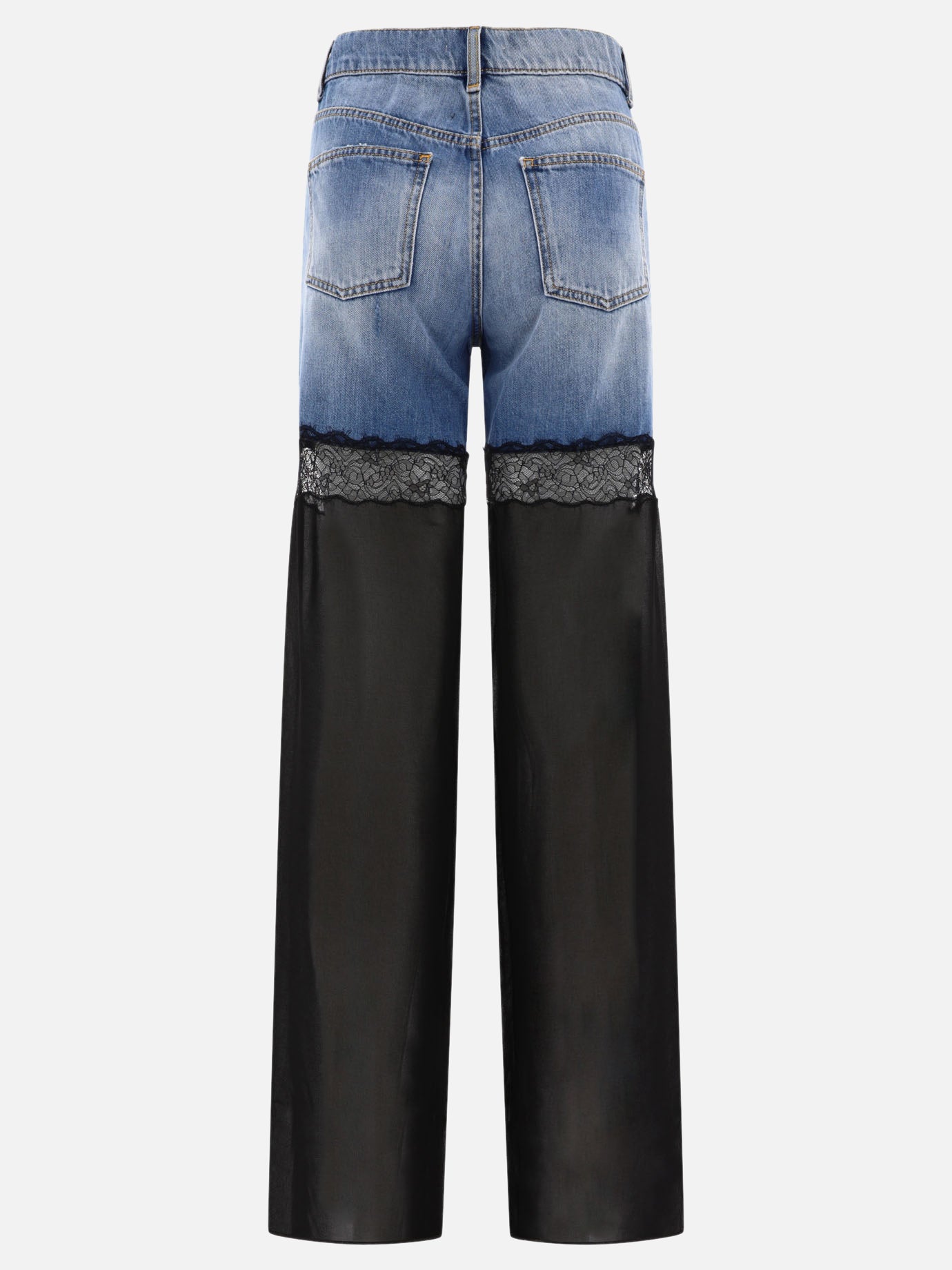 Straight-leg jeans 100% cotton  Black - Nensi Dojaka Women | PDP | VIETTI Online Store | thumbnail_2