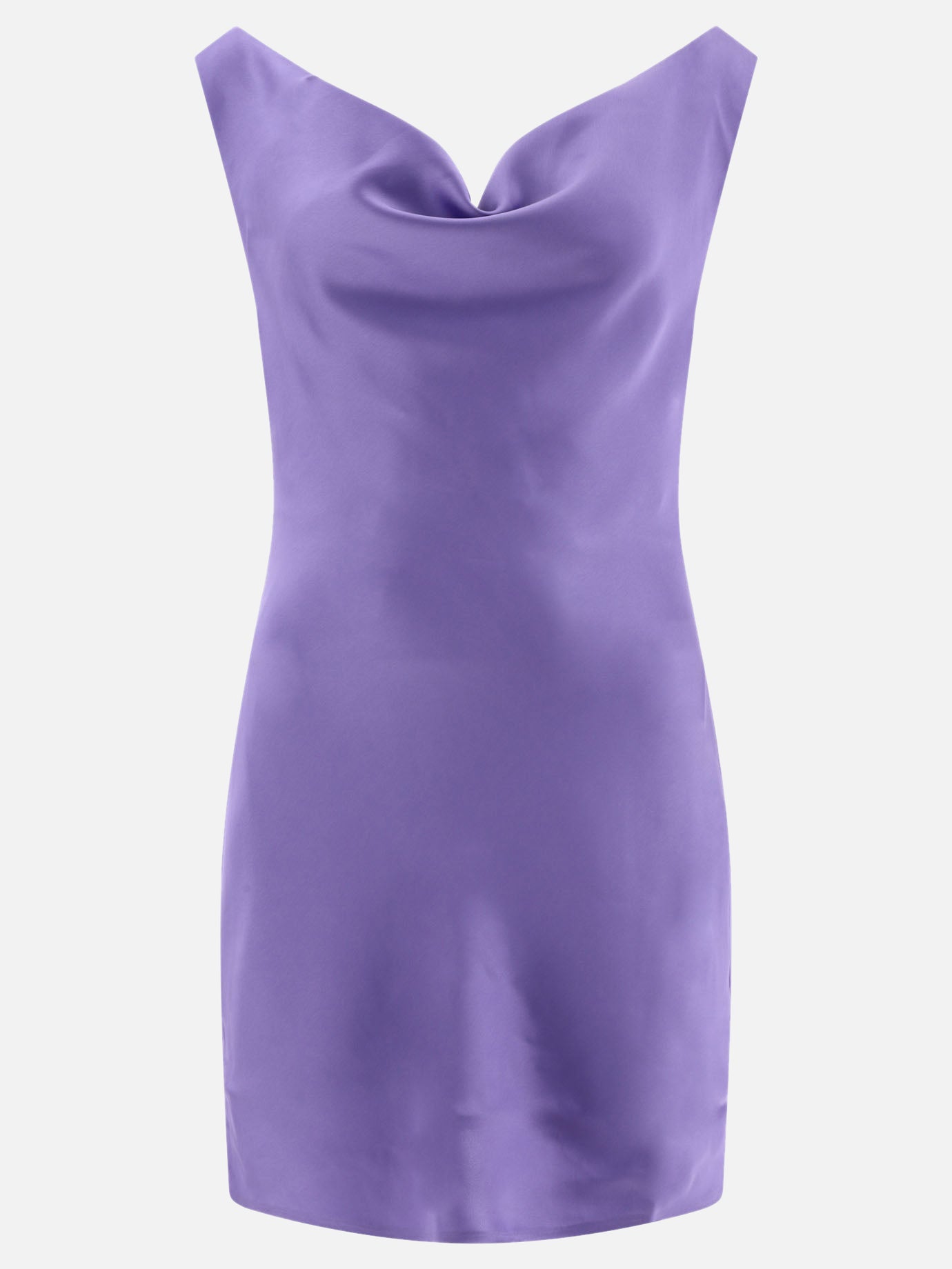 Mini dresses 100% poliestere  Purple - Norma Kamali Women | PDP | VIETTI Online Store | Zoom-Modal
