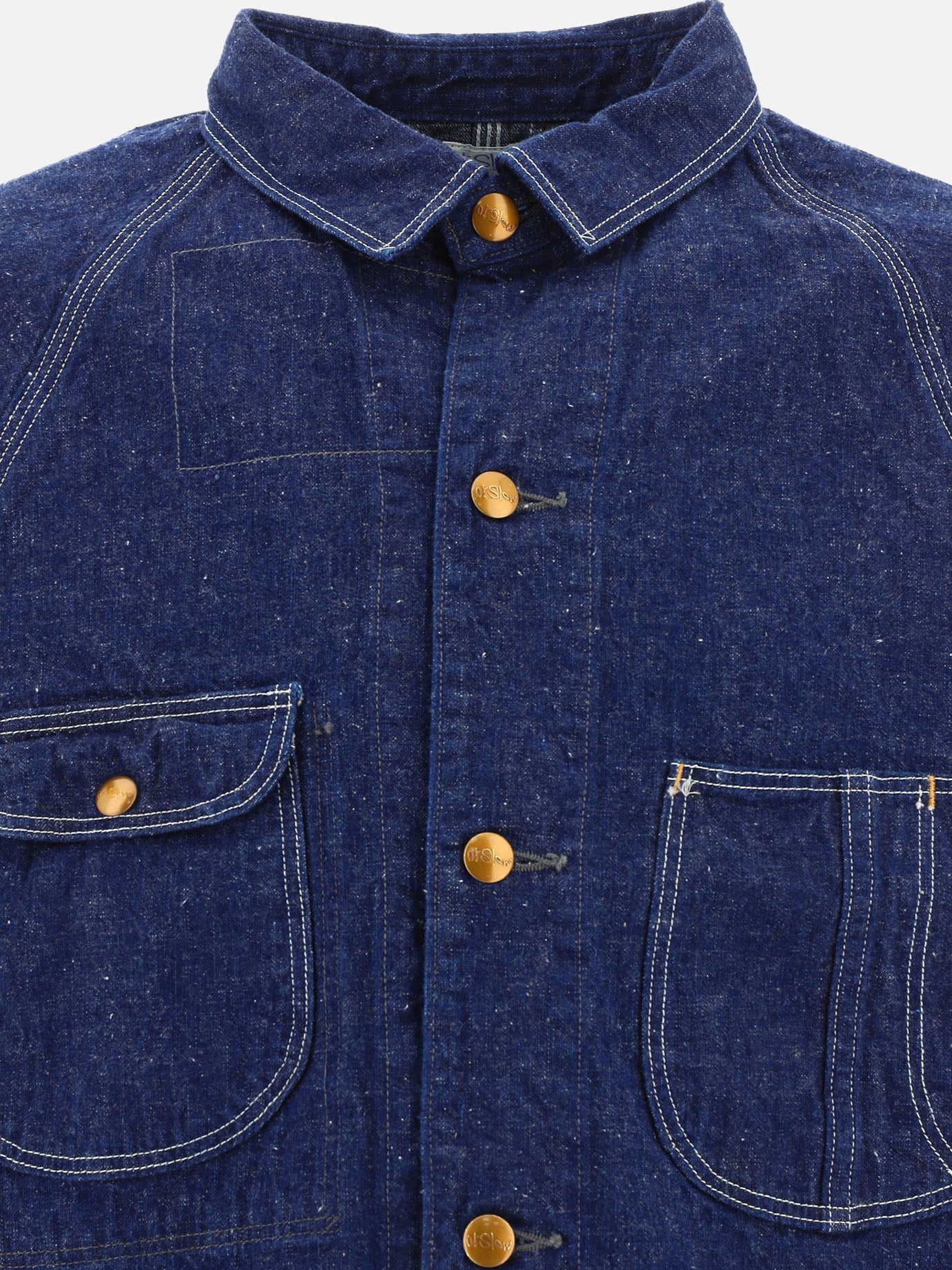 Giacche overshirt 03-6140-81  Blu - OrSlow Uomo | PDP | VIETTI Online Store | thumbnail_3