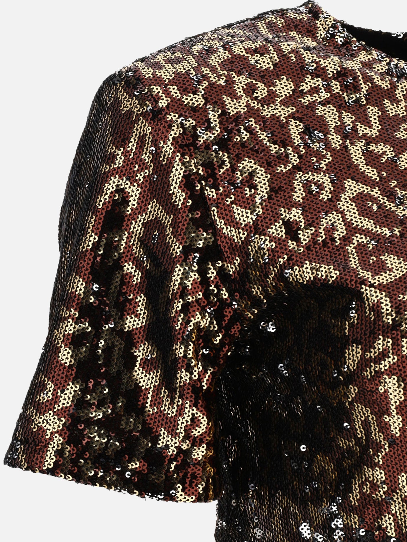 Crewneck t-shirts 100% polyester  Brown - Palm Angels Women | PDP | VIETTI Online Store | thumbnail_4