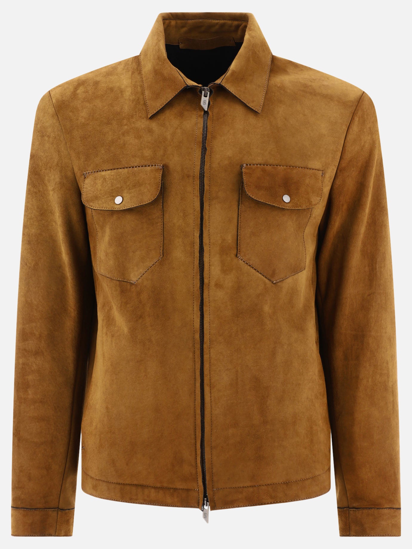 Giacche in pelle 100% pelle ovina  Marrone - Salvatore Santoro Uomo | PDP | VIETTI Online Store | Zoom-Modal
