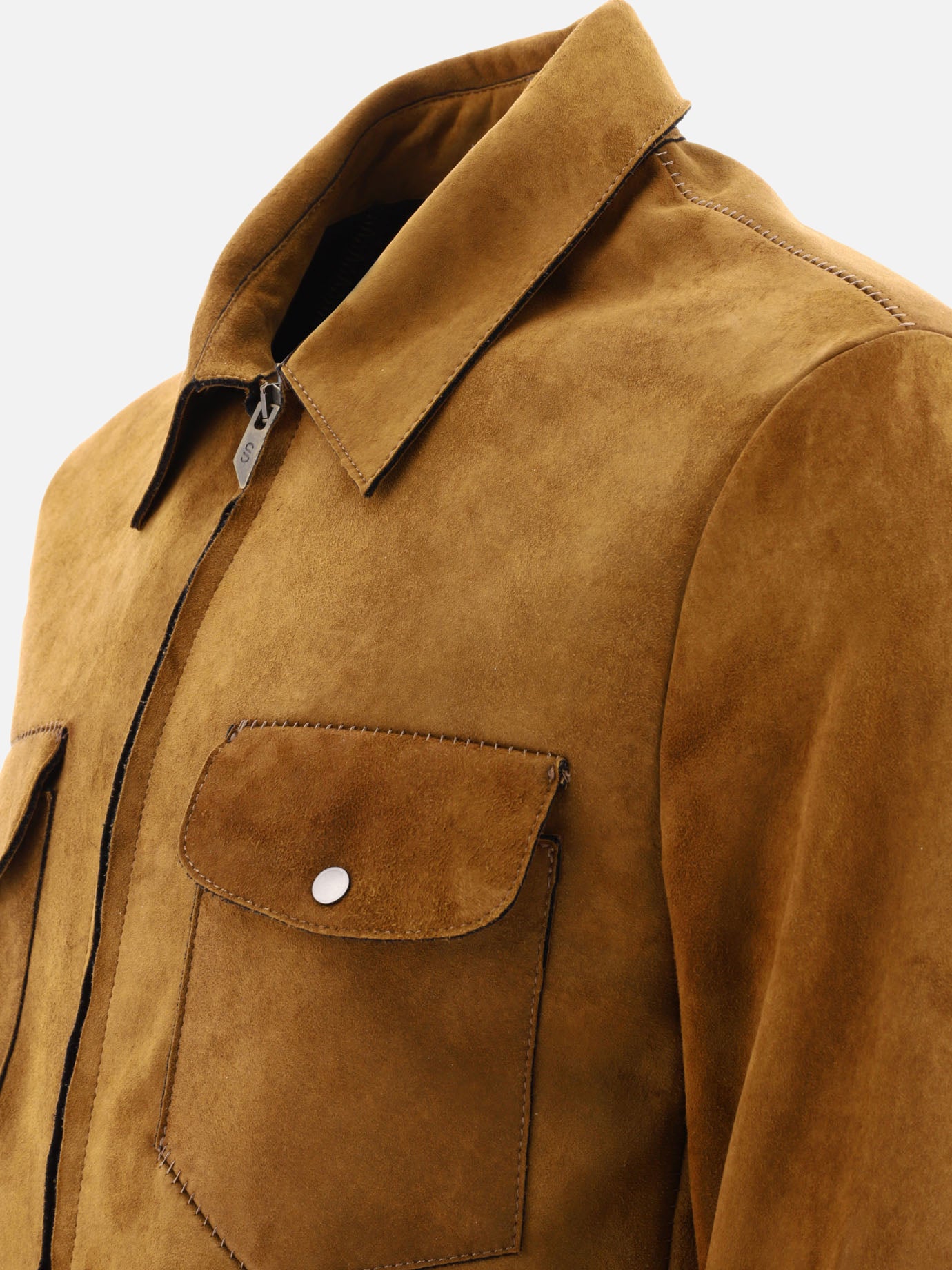 Giacche in pelle 100% pelle ovina  Marrone - Salvatore Santoro Uomo | PDP | VIETTI Online Store | Zoom-Modal_4
