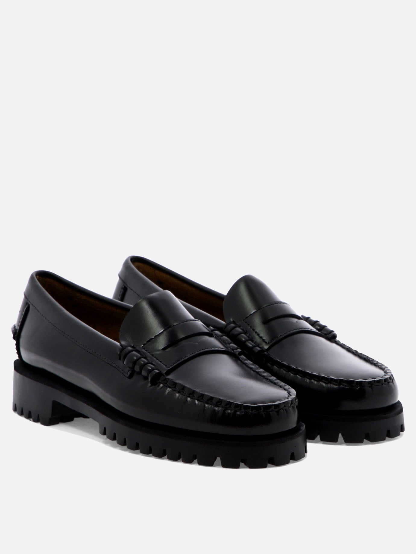 Loafers 100% pelle - 100% gomma  Black - Sebago Women | PDP | VIETTI Online Store | thumbnail_2