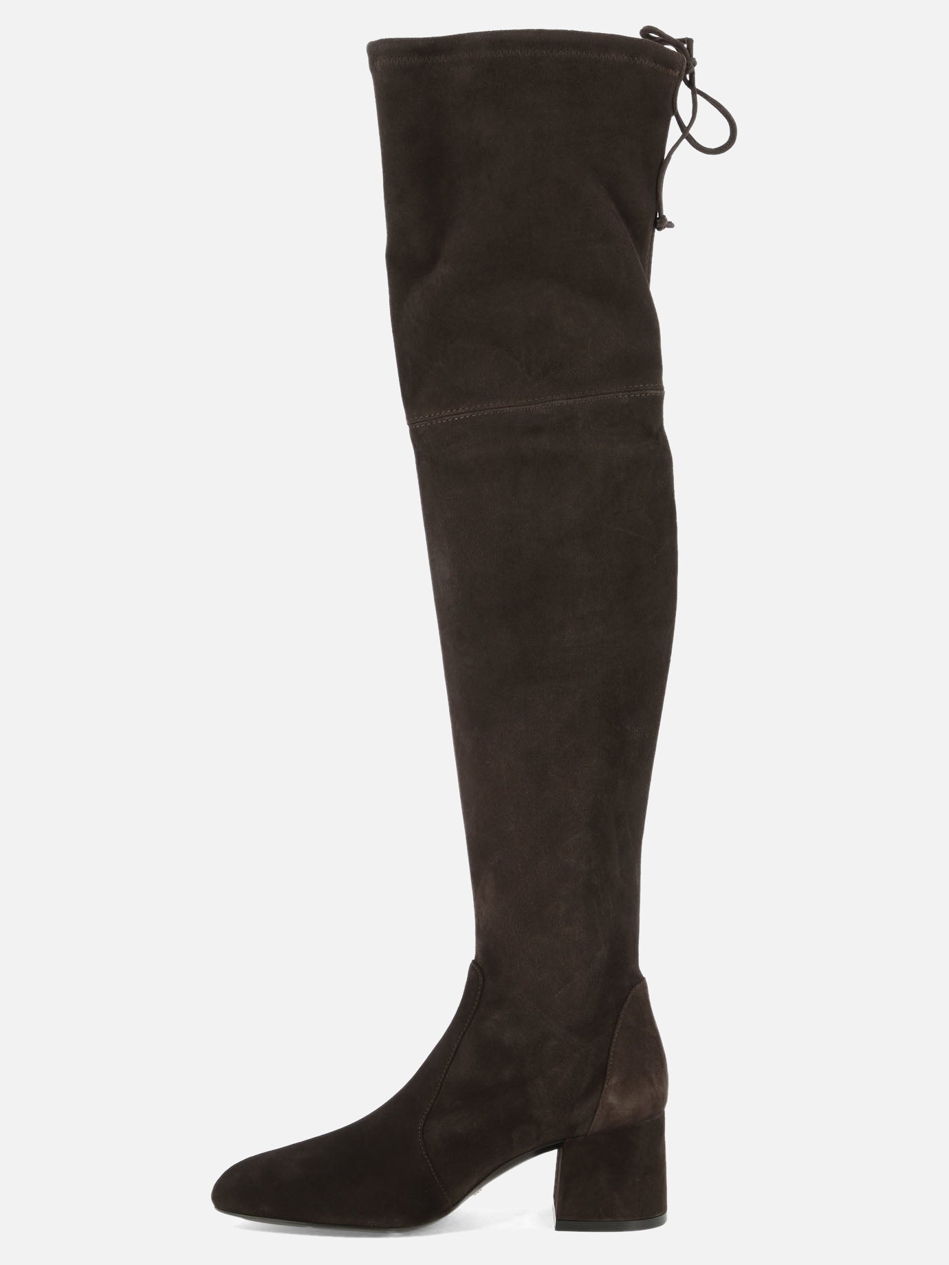 Over the knee 100% suede - 100% leather  Brown - Stuart Weitzman Women | PDP | VIETTI Online Store | thumbnail_3