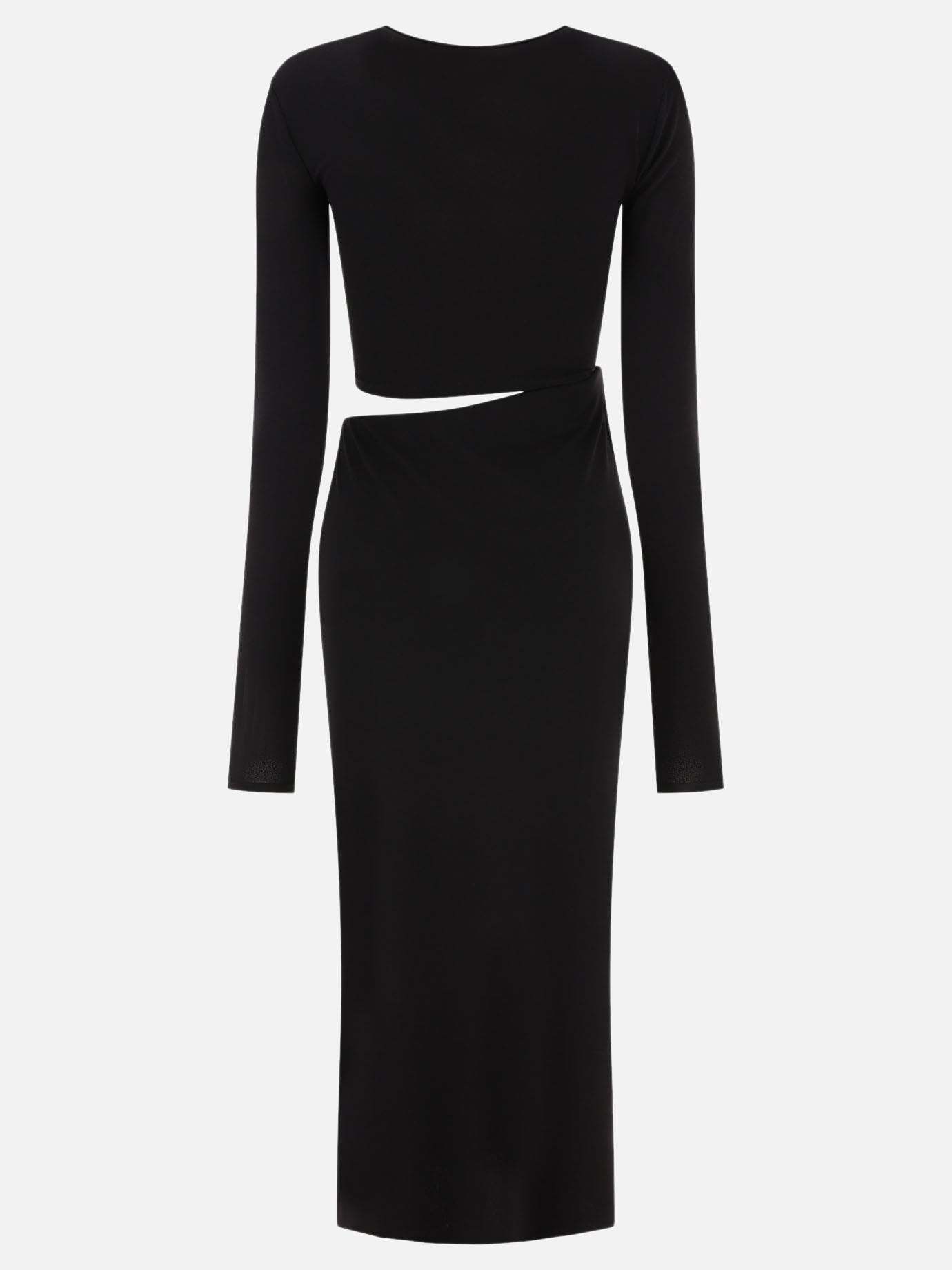 Long dresses 95% poliestere 5% elastan  Black - The Andamane Women | PDP | VIETTI Online Store | thumbnail_2