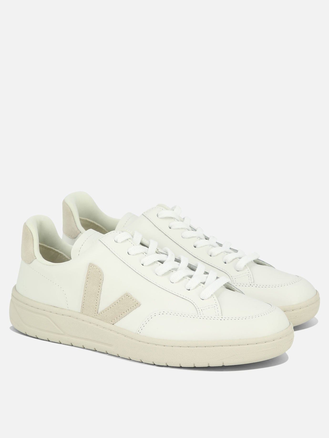 Low top sneakers 100% pelle - 100% gomma  White - Veja Men | PDP | VIETTI Online Store | thumbnail_2