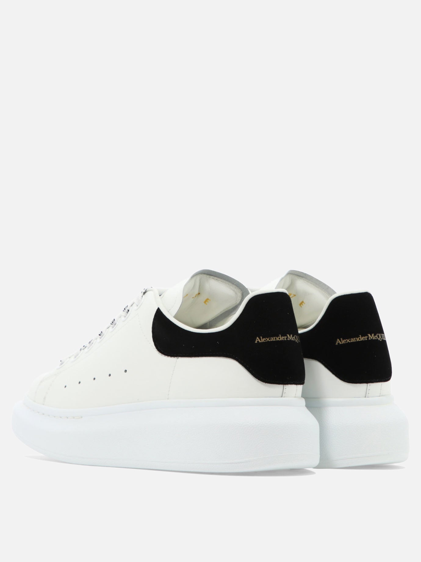 Low top sneakers 100% leather - 100% rubber  White - Alexander McQueen Women | PDP | VIETTI Online Store | thumbnail_3
