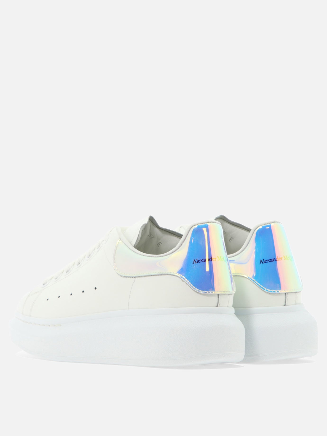 Low top sneakers 100% calf leather - 100% rubber  White - Alexander McQueen Women | PDP | VIETTI Online Store | Zoom-Modal_4
