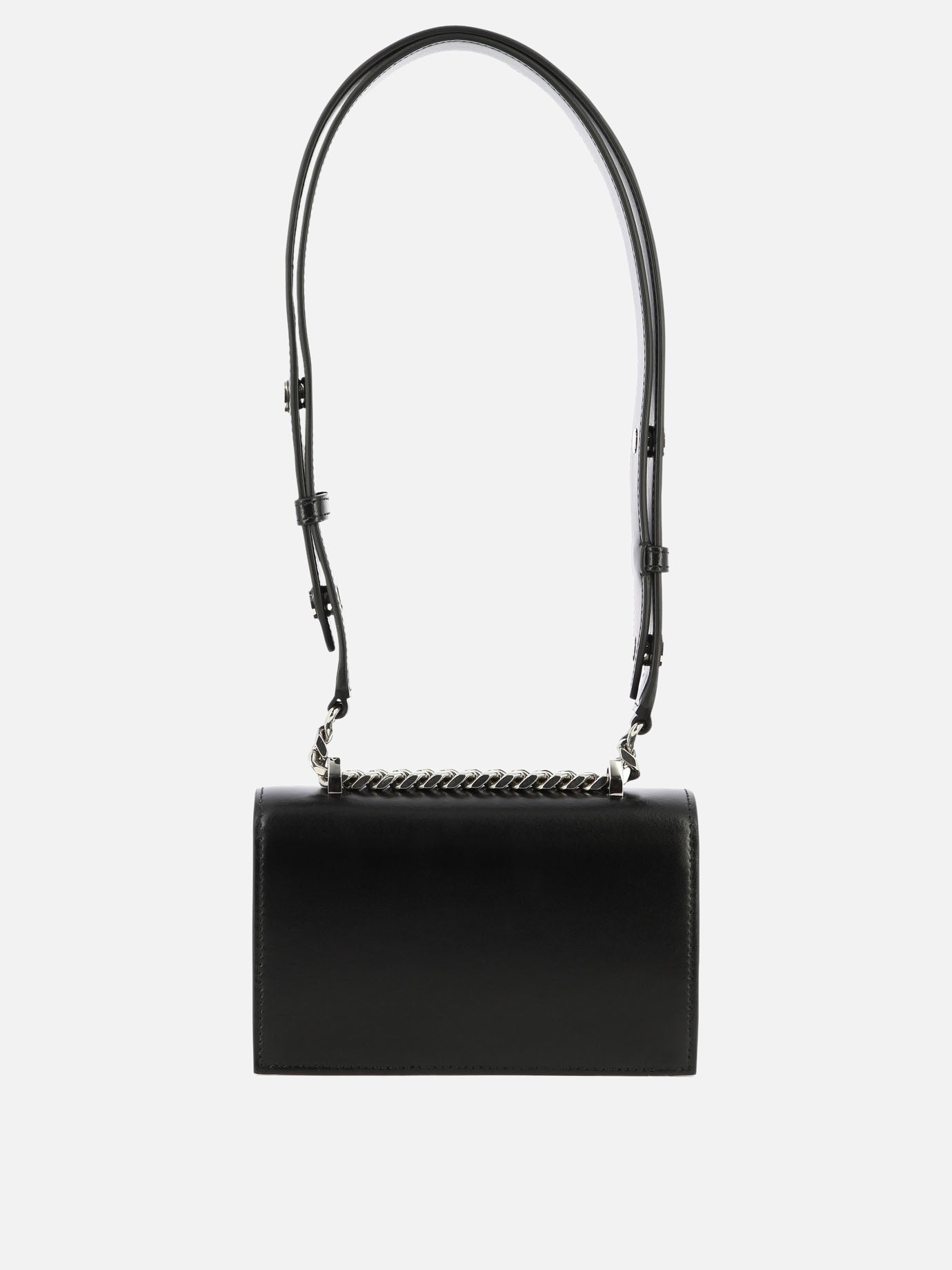 "The Biker Mini Jewelled" crossbody bag