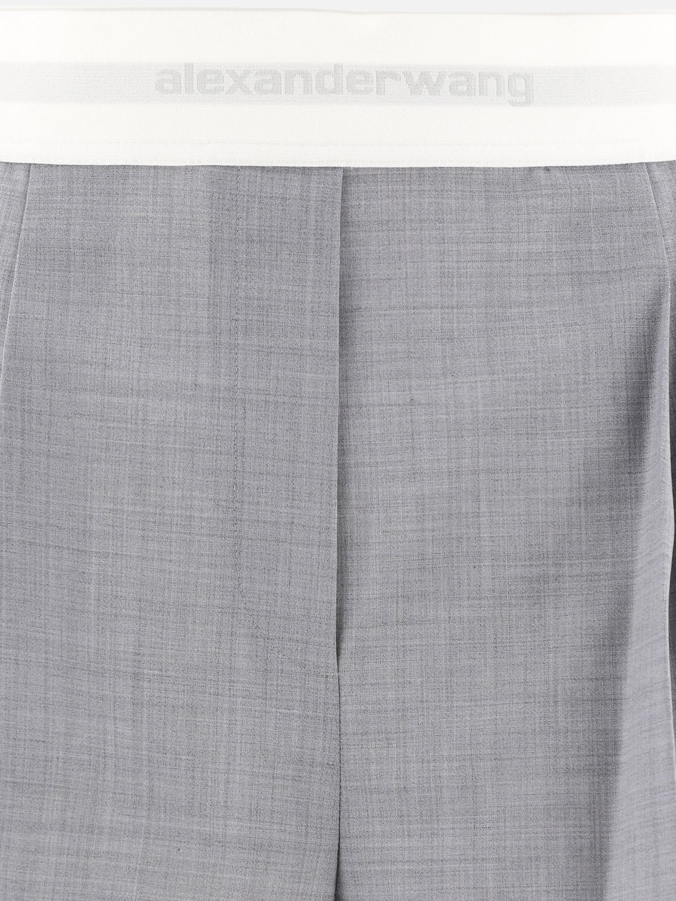 Formal shorts Solid colour  Grey - Alexander Wang Women | PDP | VIETTI Online Store | Zoom-Modal_3
